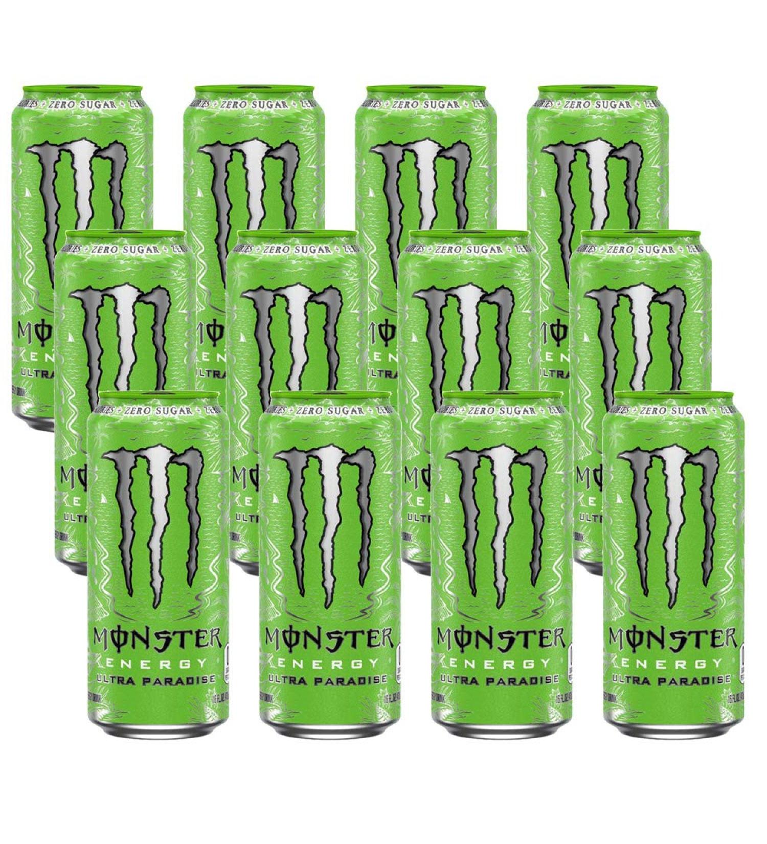 Monster Energy Ultra Paradise Drinks 500ml Pack of 12