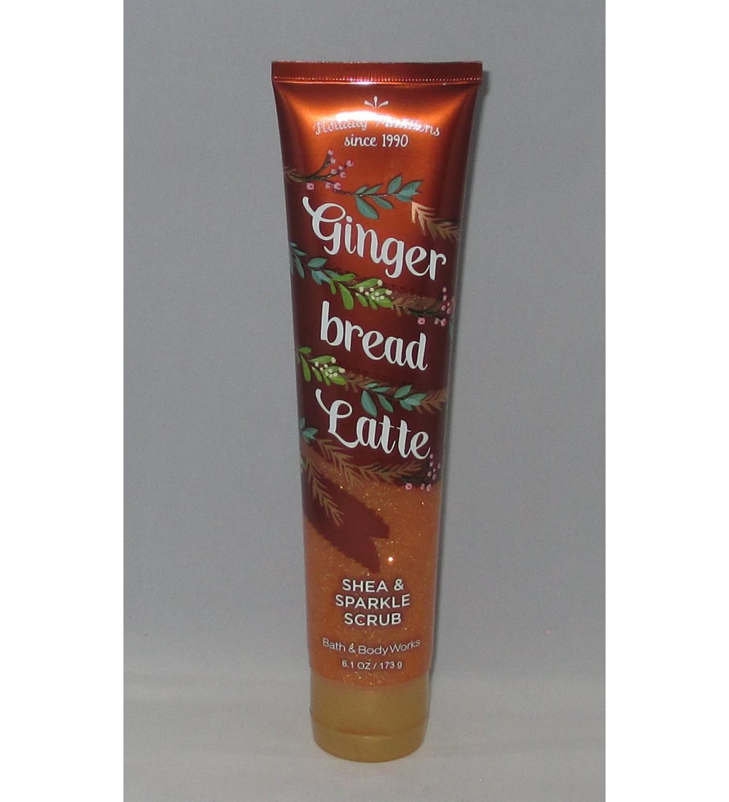 Bath & Body Works Shea & Sparkle Scrub Gingerbread Latte