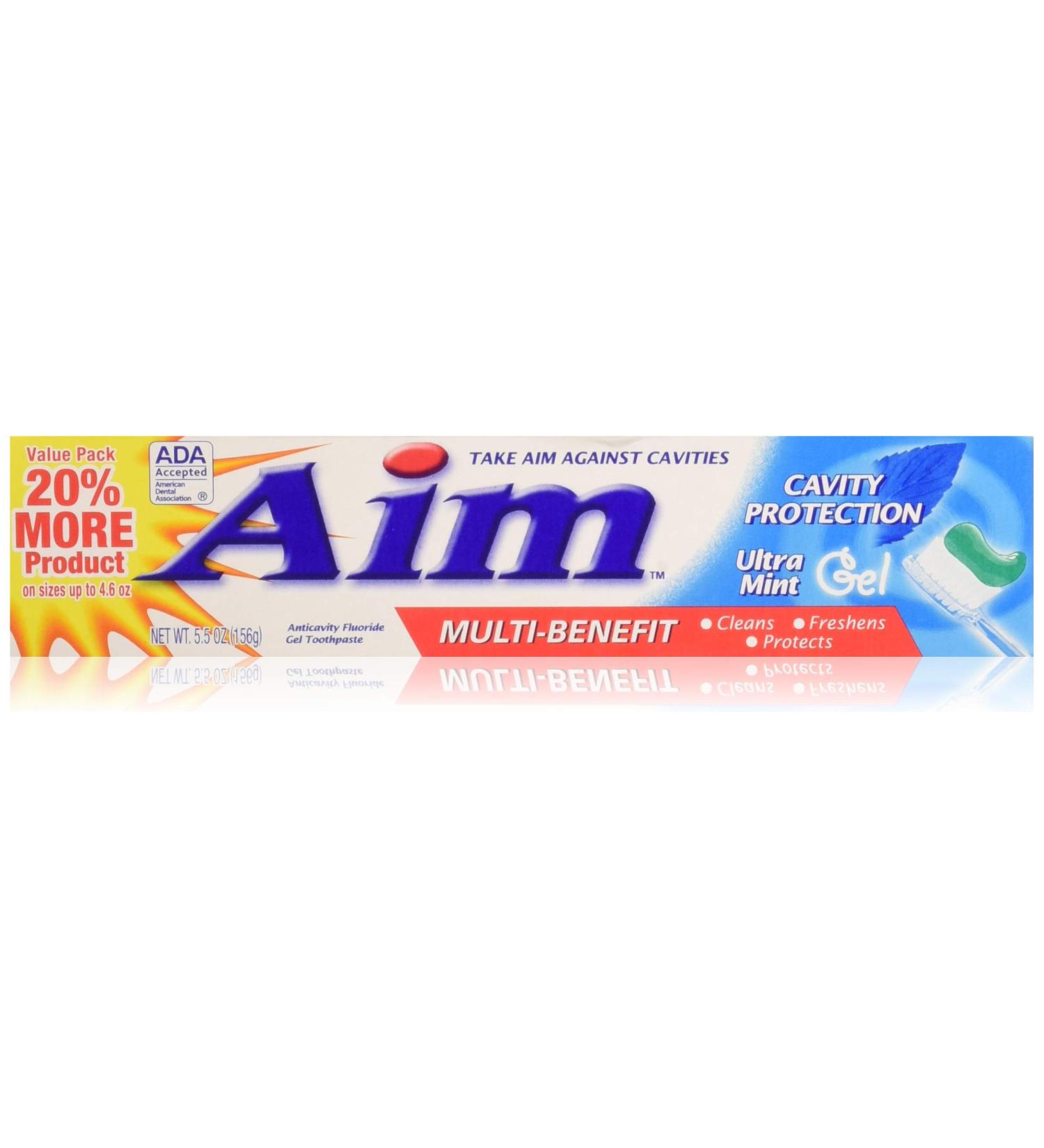 Aim Cavity Protection Min Size 5.5z Aim Cavity Protection Mint Gel 5.5z