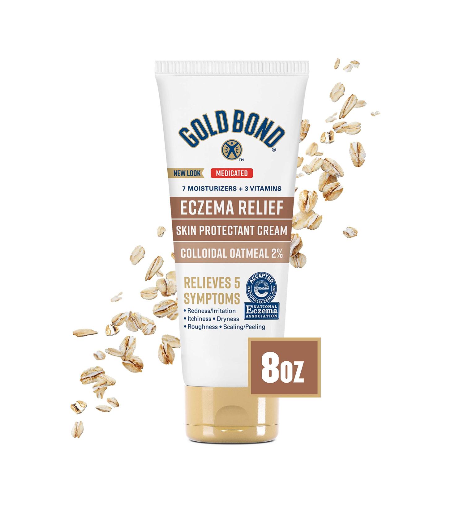 Gold Bond Ultimate Eczema Relief Cream with 2% Colloidal Oatmeal - 8 oz - Buy Online on GoSupps.com