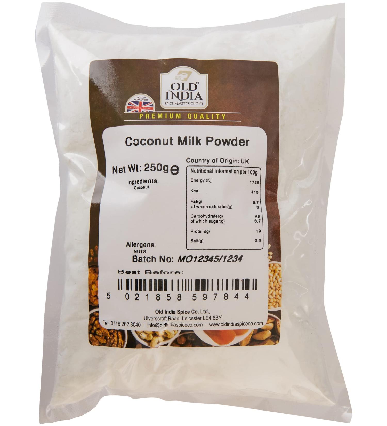 Old India Coconut Milk Powder 250g - Buy Online on GoSupps.com
