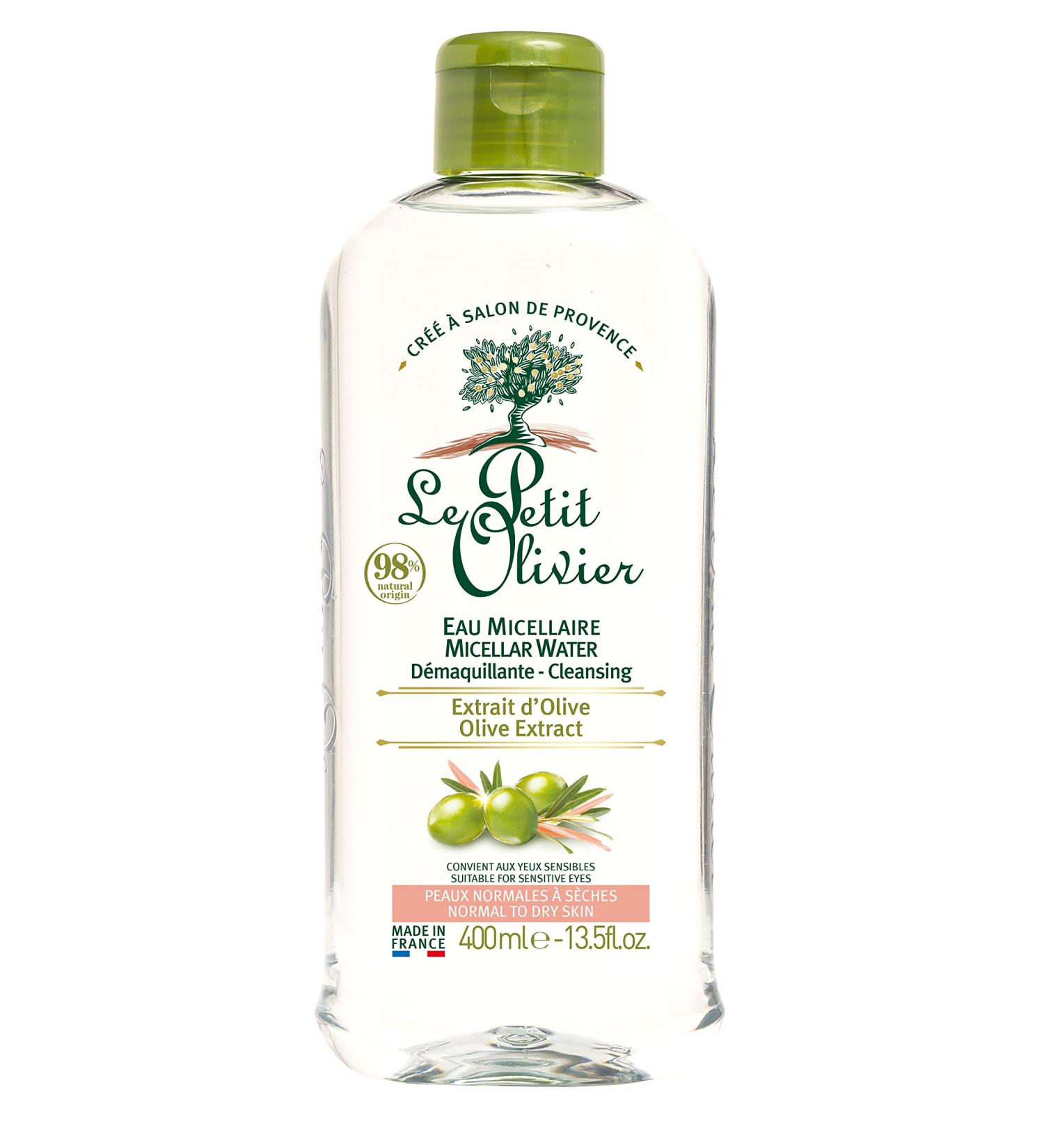 LE PETIT OLIVIER Micellar Water Remover 400 ml - Gentle Makeup Removal & Hydration - International Shipping Available - Buy Online on GoSupps.com
