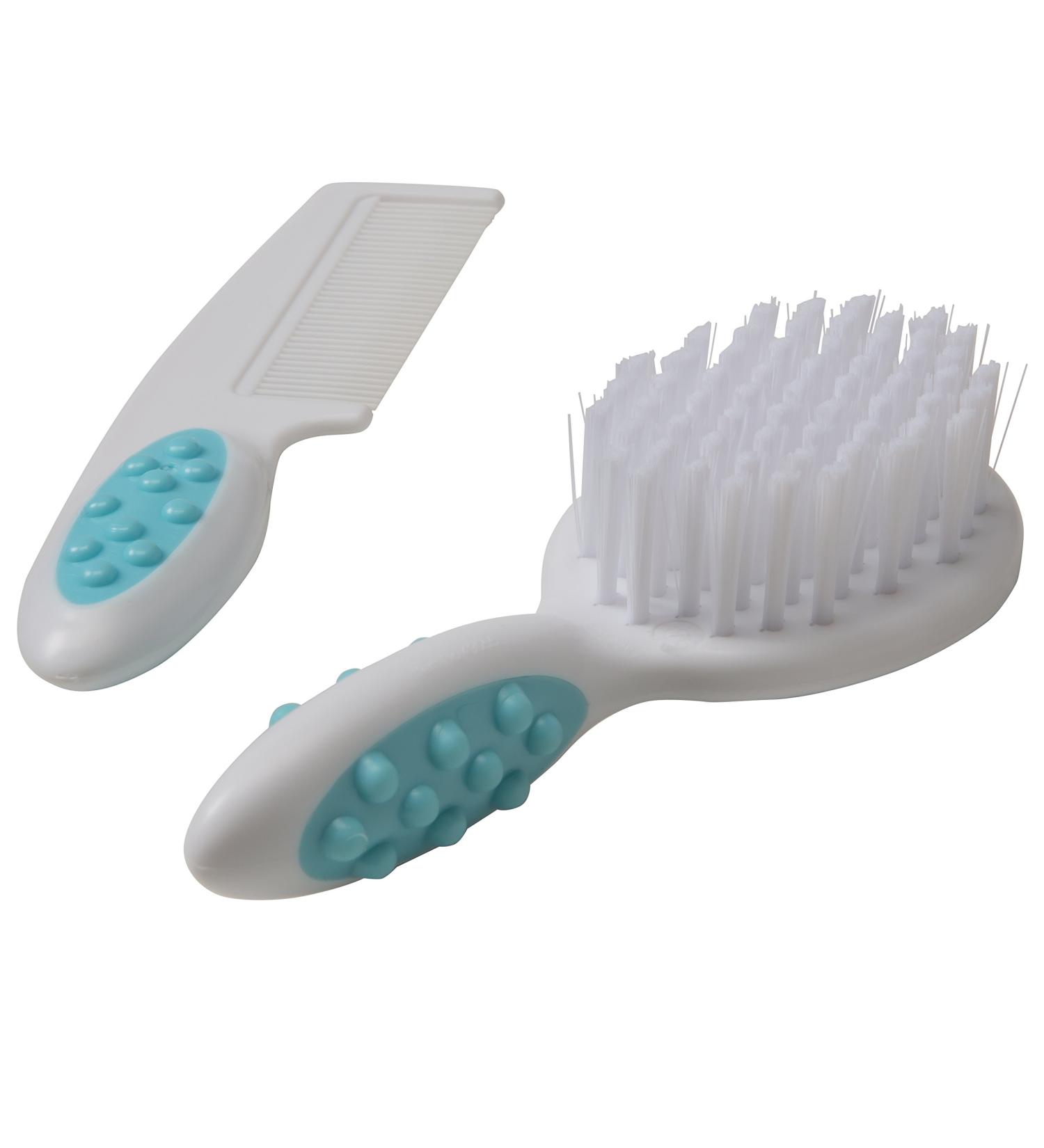 Safety 1st Brush and Comb Set - Arctic Blue | Gentle Grooming for Babies - Buy Online on GoSupps.com
