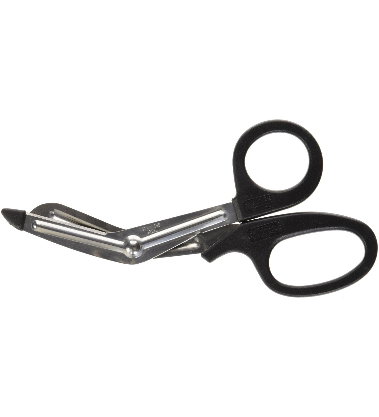 Prestige Medical Bulk 7.5 Inch EMT Utility Scissor, Black, 3.5 Ounce