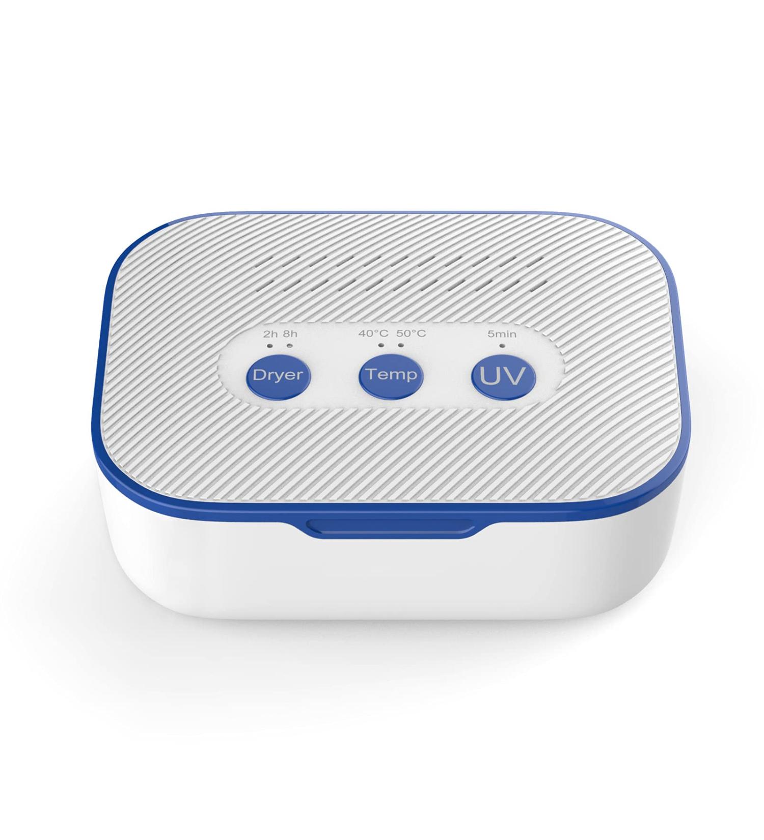 ROSA RUGOSA 3-in-1 Hearing Aid Dryer & Dehumidifier Kit - Removes Sweat & Moisture for Hearing Aids, Airpods, Earbuds - White - Buy Online on GoSupps.com