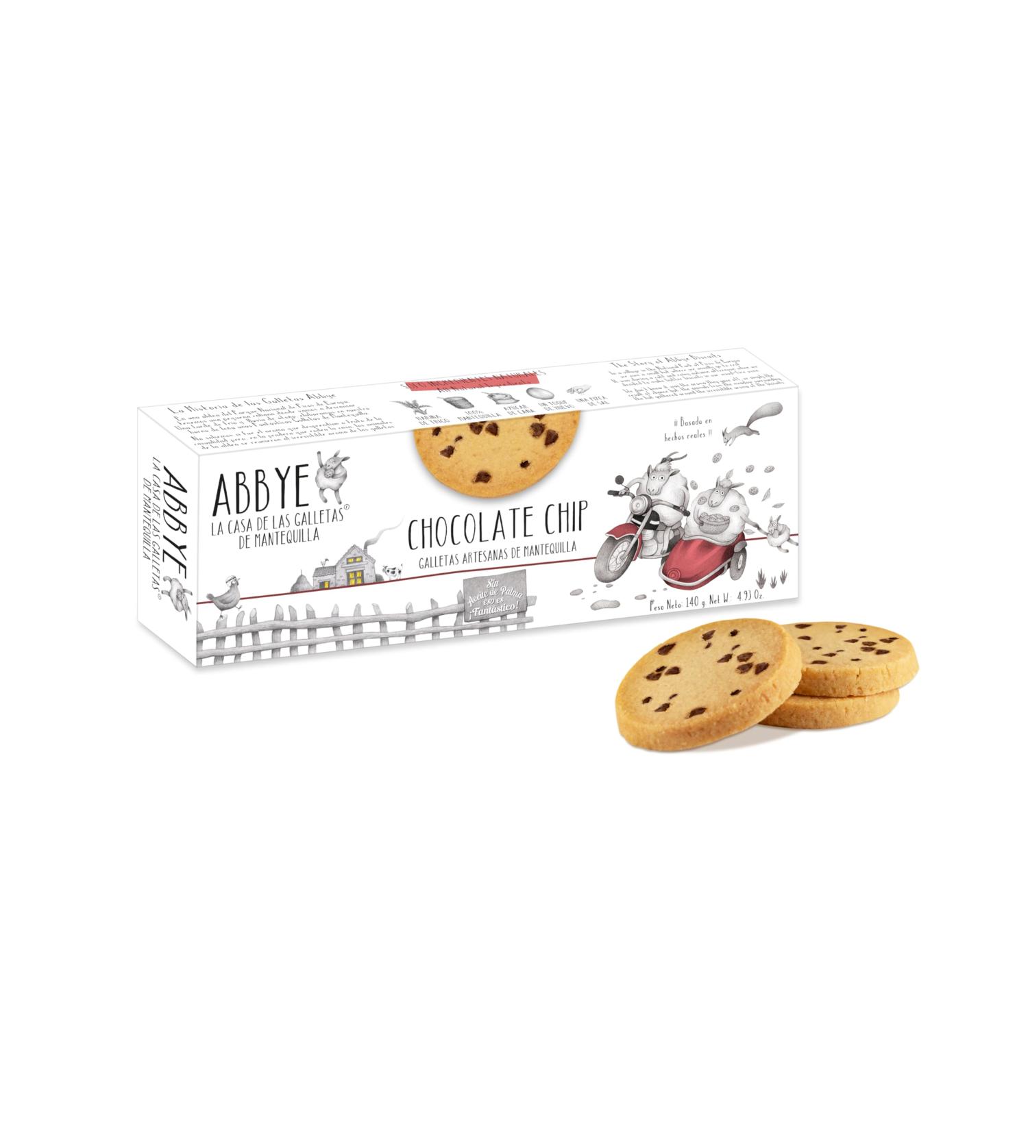 ABBYE | Chocolate butter biscuit 140g - The House of Butter Biscuits - Buy Online on GoSupps.com
