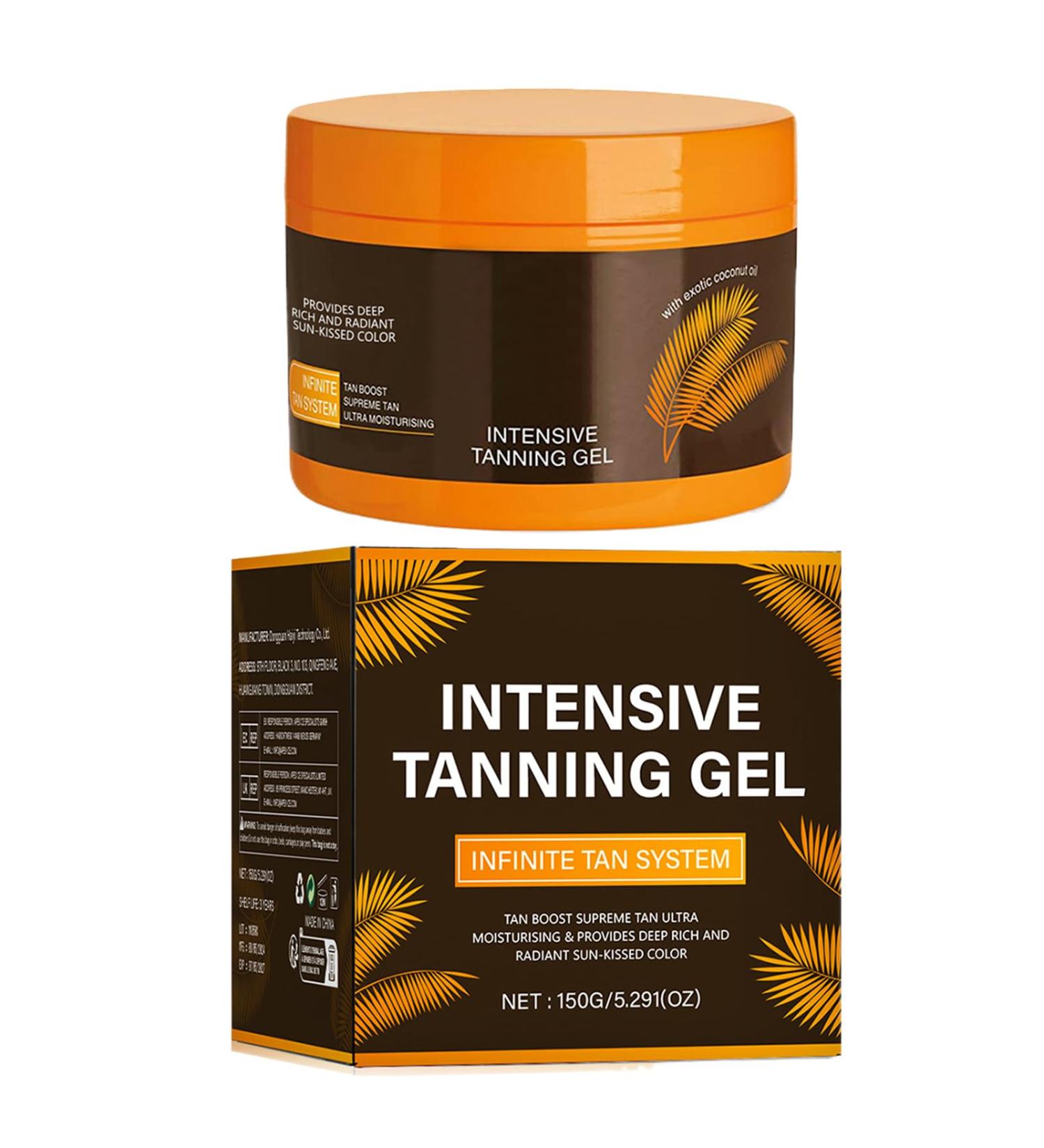  Qzdtue Tanning Gel Suntan Accelerator Moisturizing Bronze Lotion 150ml Water-Resistant Formula Deep Glow Enhancer (150ml Brown) for Outdoor Face Body Daily Use All Occasions - Buy Online on GoSupps.com