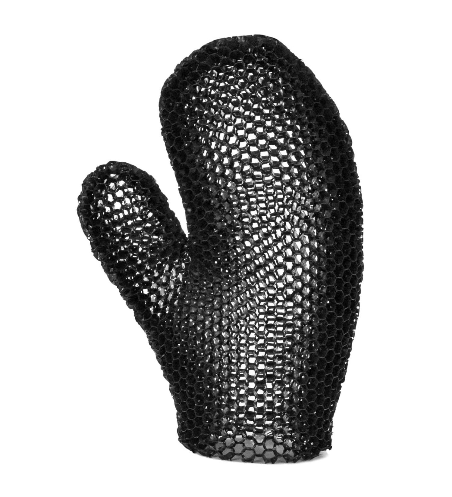 Supracor - Bath Mitt All Black by Supracor