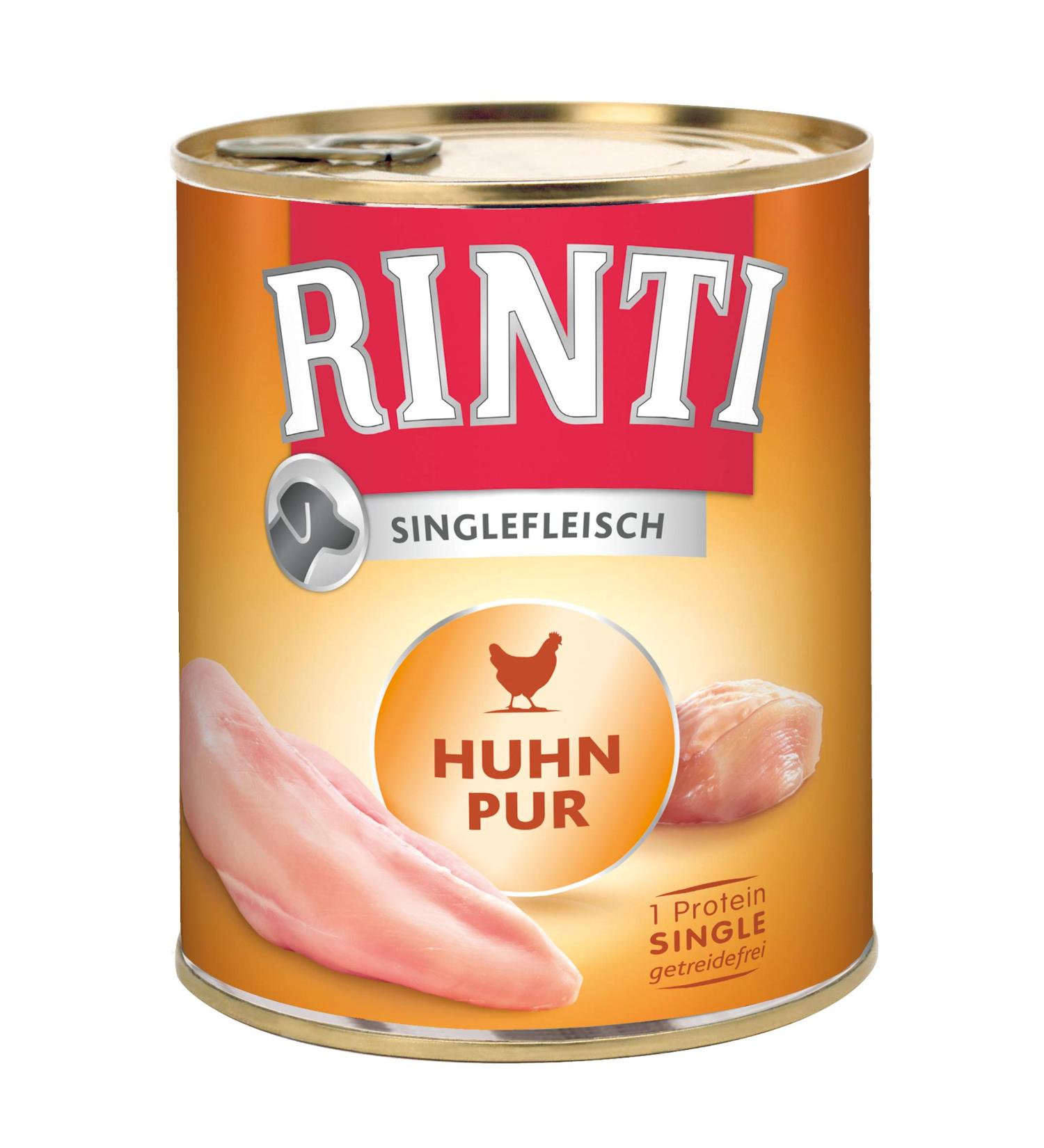 Rinti single -meat chicken pure 6 x 800 g