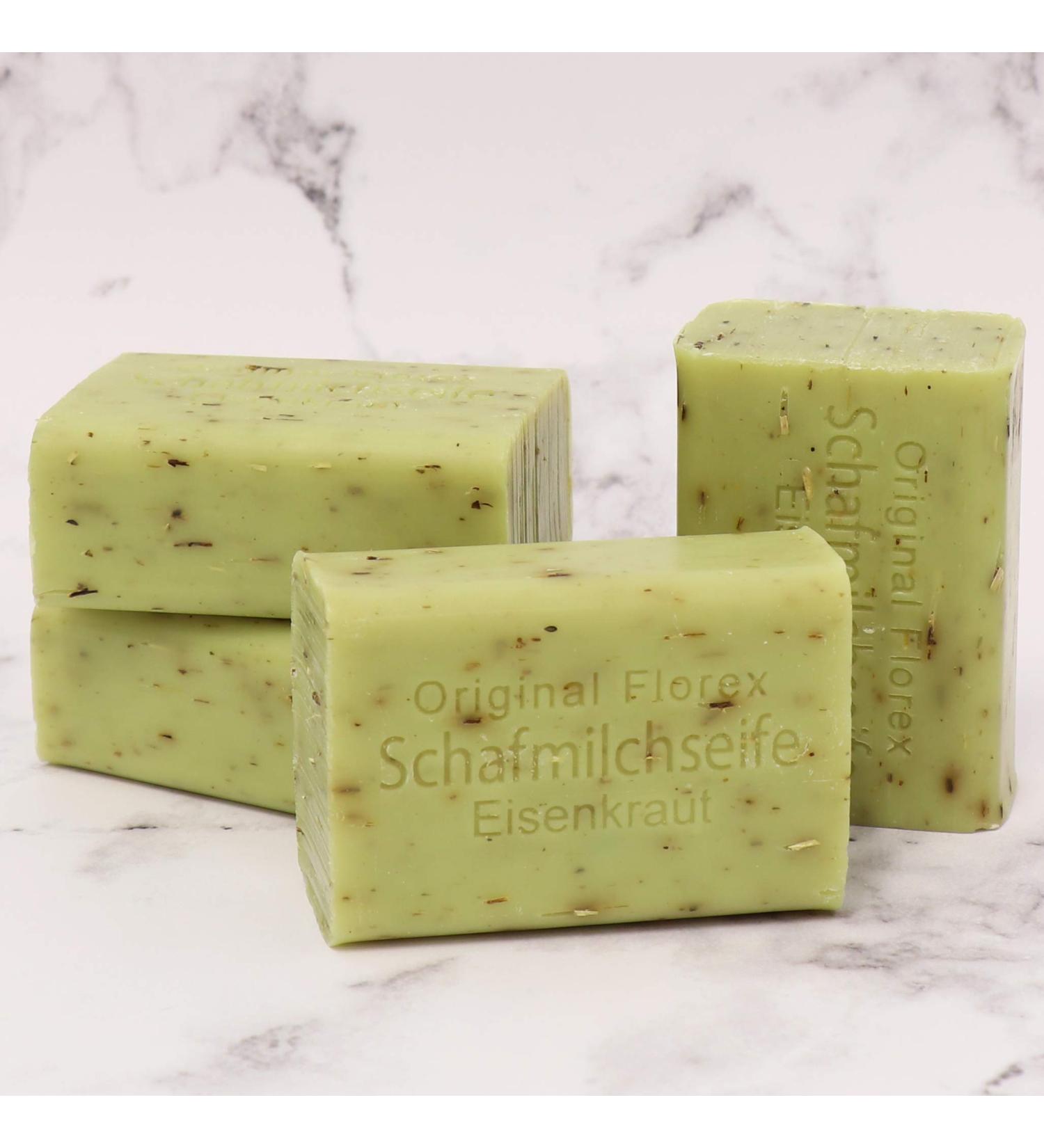  Florex Sheep Milk Soap Square 4x100g Verbena Cellophane Packed - Buy Online on GoSupps.com