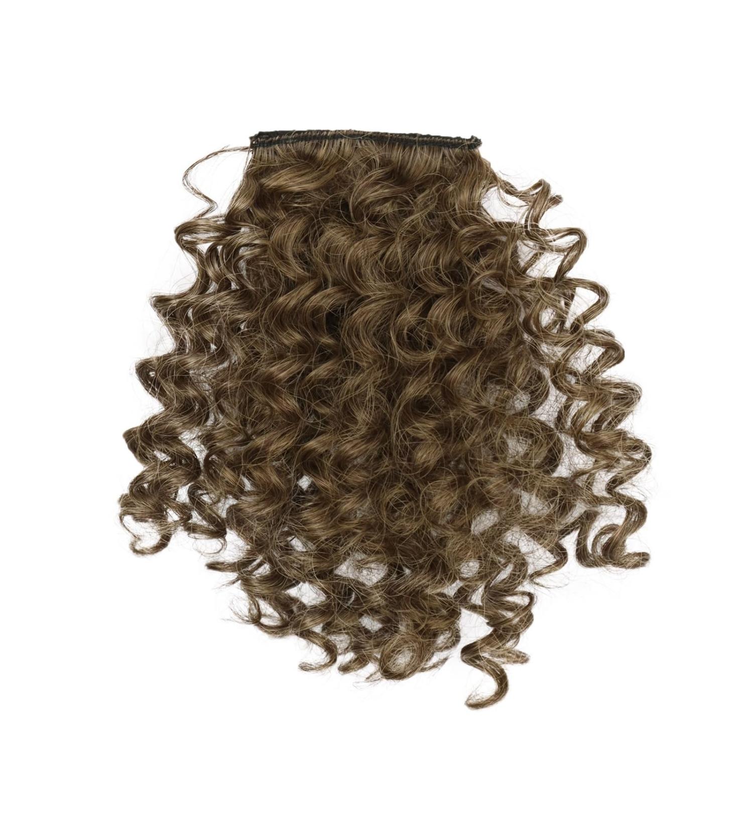 Bangs Hair Clip Wig Curly Bangs for Black Women Short Afro Kinky Curly Bangs Clip In Bangs Daily Use Bangs Clip in Hair(Color:197-106) 6inches 197-106