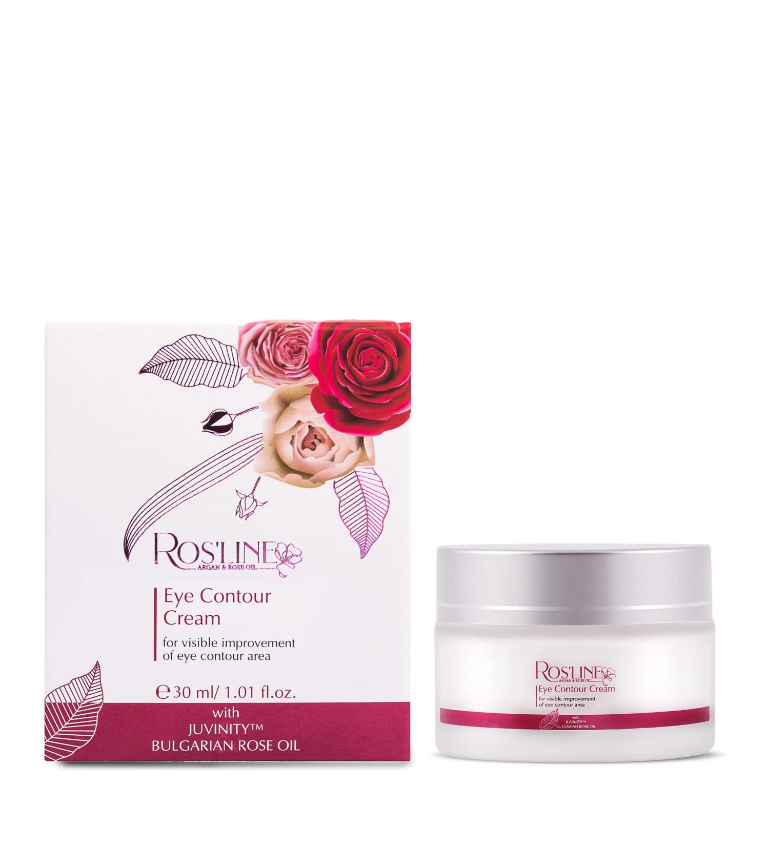 Ros'Line eye contour cream 30ml with Bulgarian rose oil - Buy Online on GoSupps.com