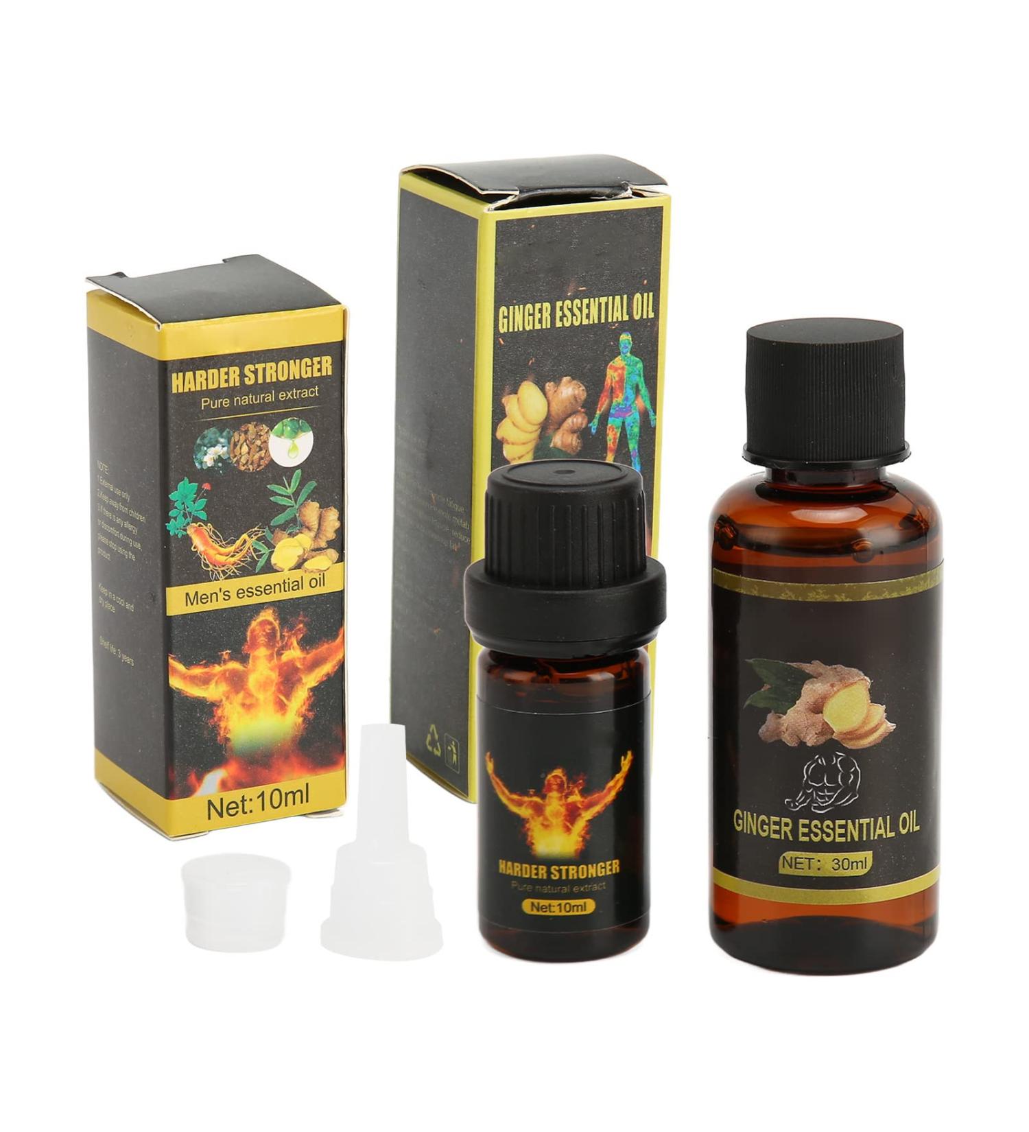 Men's Ginger Care Serum - Essential Oil for Belly Tightening & Muscle Shrinking | International Shipping Available - Buy Online on GoSupps.com