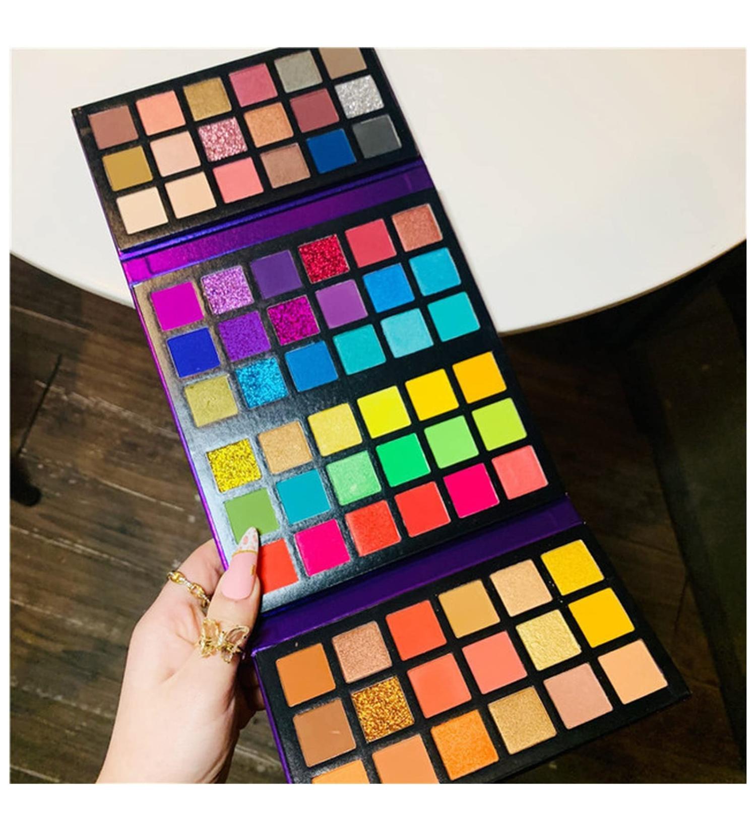 DUnLap Beauty Palette 72 Colors Matte Glitter Eyeshadow Colorful Eye Shadow Colorful Eyeshadow Makeup Pigments Eyeshadow Palette - Buy Online on GoSupps.com