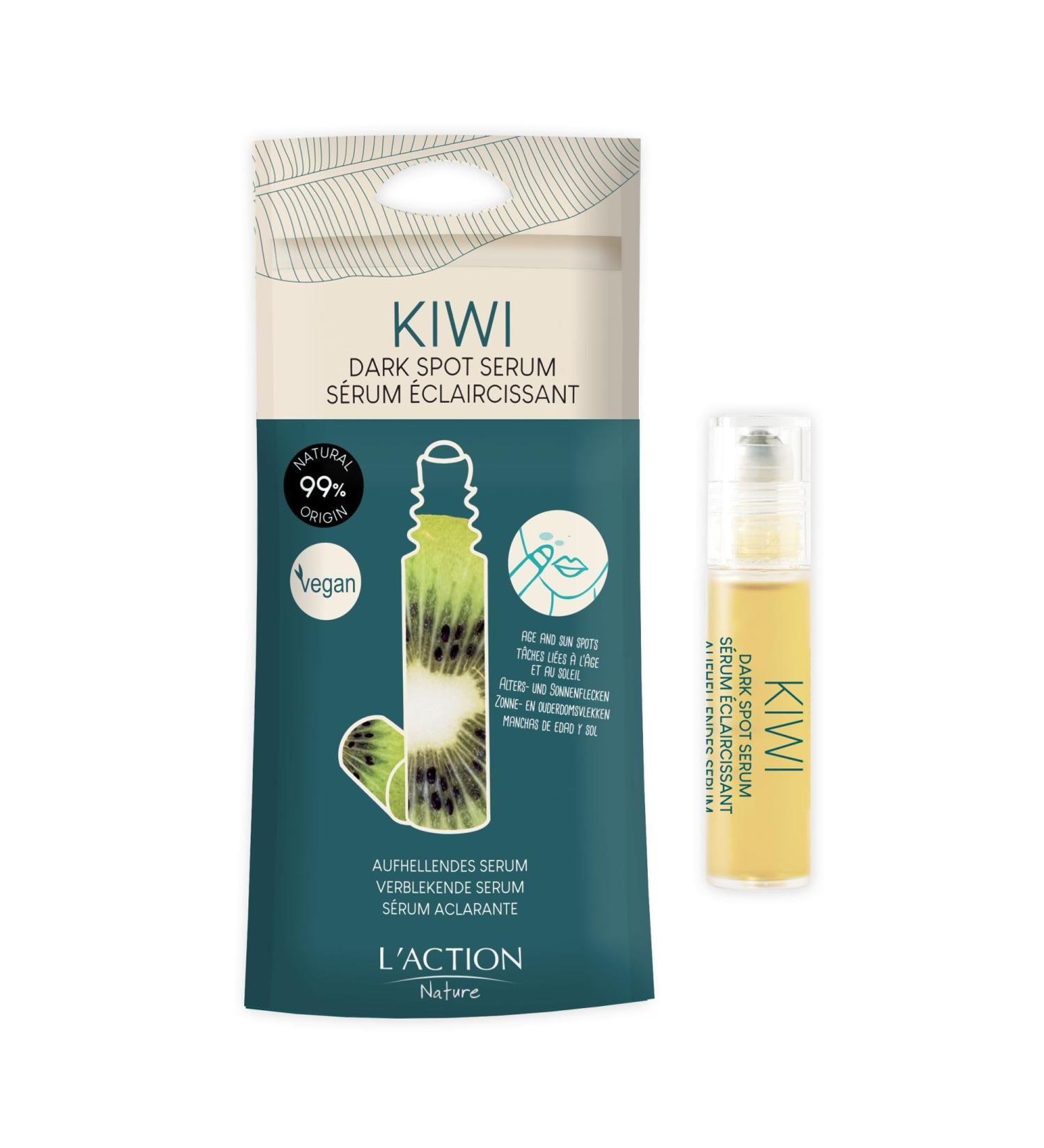 Buy L Action Paris Dark Spot Serum | Targeted Brightening Face Serum with Kiwi Water for Age & Sun Spots - 10ml - Buy Online on GoSupps.com