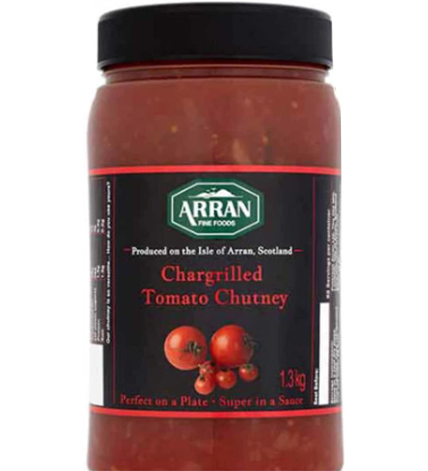 Chargrilled Tomato Chutney 1.3kg Restaurant Quality Tomato Chutney Ready to add to any dish.