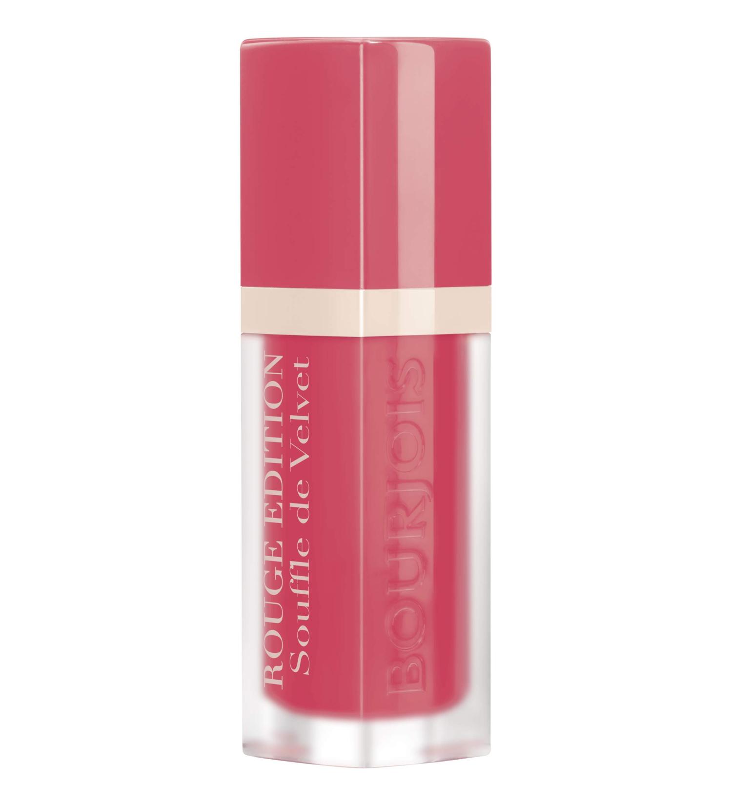 Bourjois Rouge Edition Souffle de Velvet Liquid Lipstick 3 VIPeach Pinks 7.7ml - Buy Online on GoSupps.com