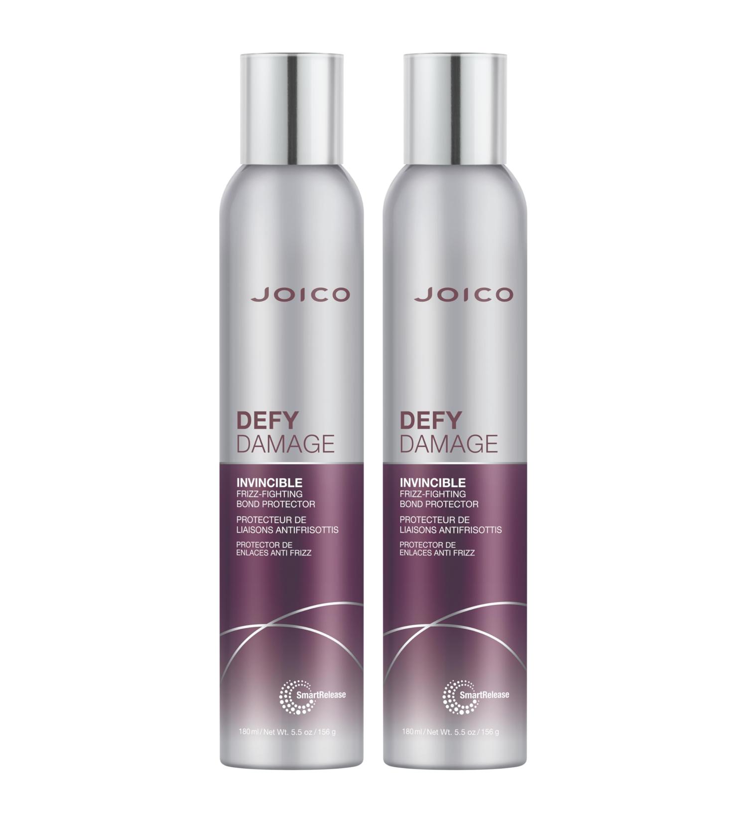 Joico Defy Damage Invincible Frizz-Fighting Bond Protector | Boost Shine & Protect Against Damage | Leave-In Treatment Spray 5.5-Ounces - Buy Online on GoSupps.com