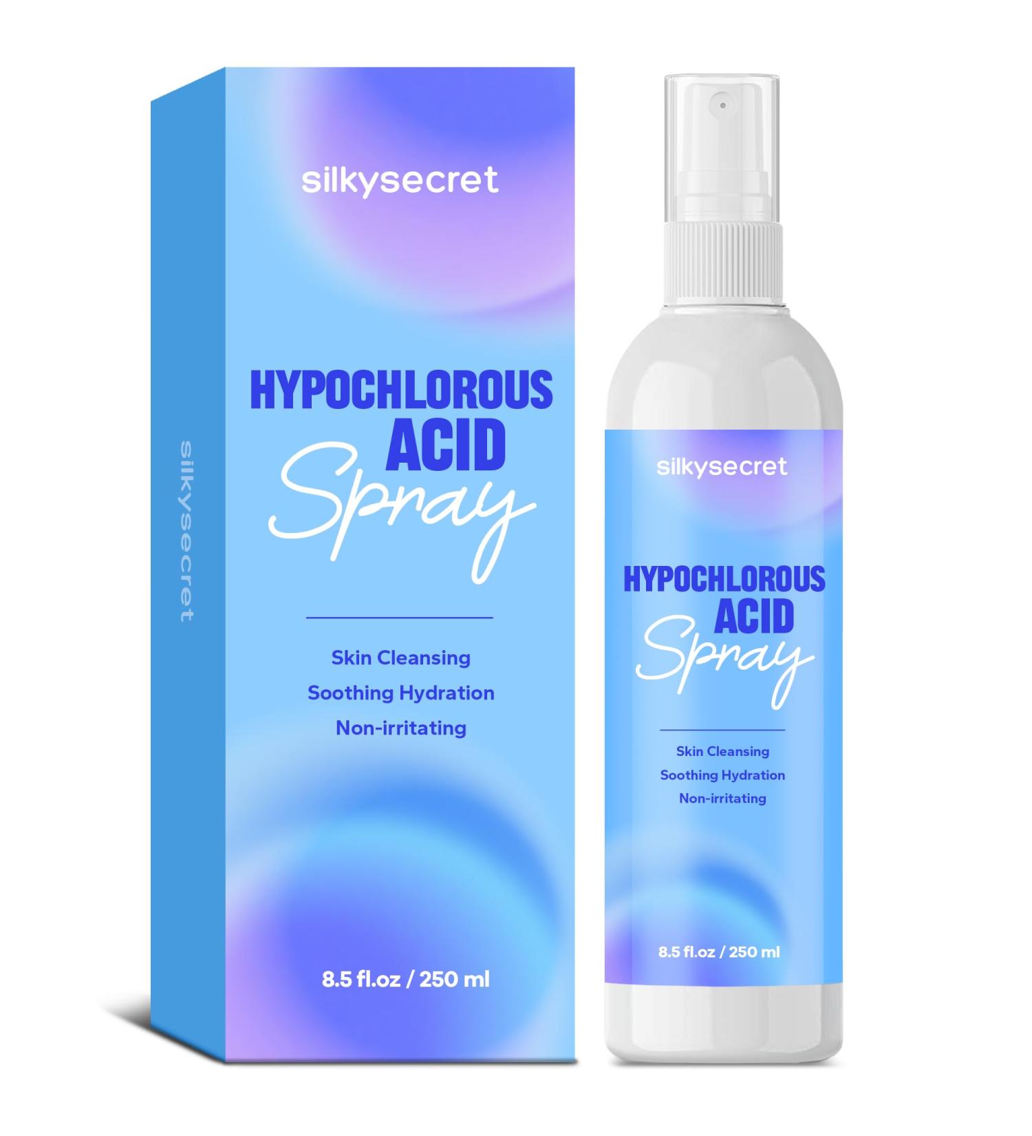 Hypochlorous Acid Spray (8.45 Fl Oz) Facial Spray for Skin Cleansing & Soothing Hypoallergenic HOCL Sprays for Face & Eyes All-Purpose Cleaner for Sensitive Skin Care 8.45 Fl Oz (Pack of 1) - Buy Online on GoSupps.com