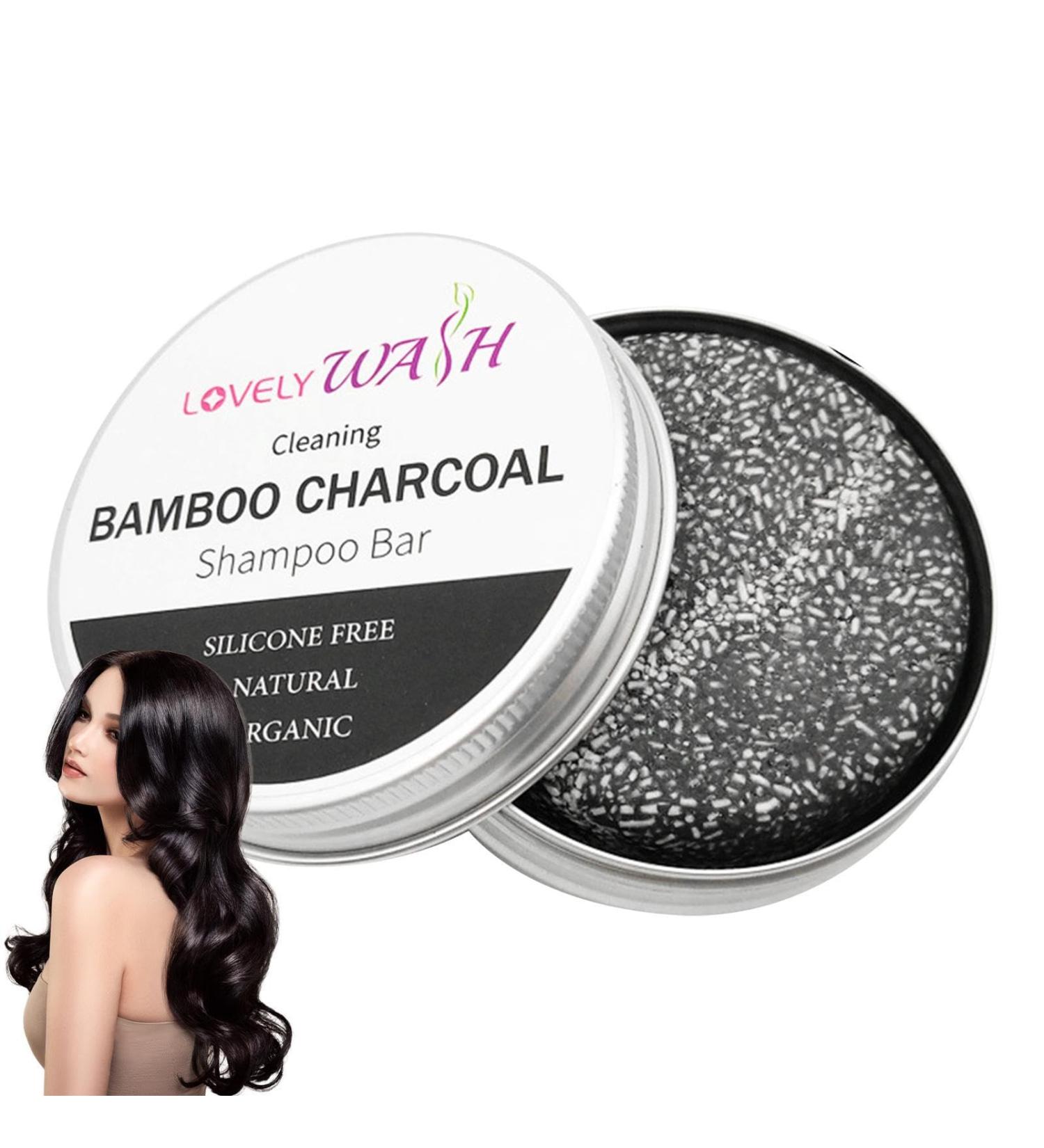  Lambo organic shampoo | hair darkening shampoo 65g shampoo detoxifies scalp activated charcoal shampoo for men women kids more - Buy Online on GoSupps.com