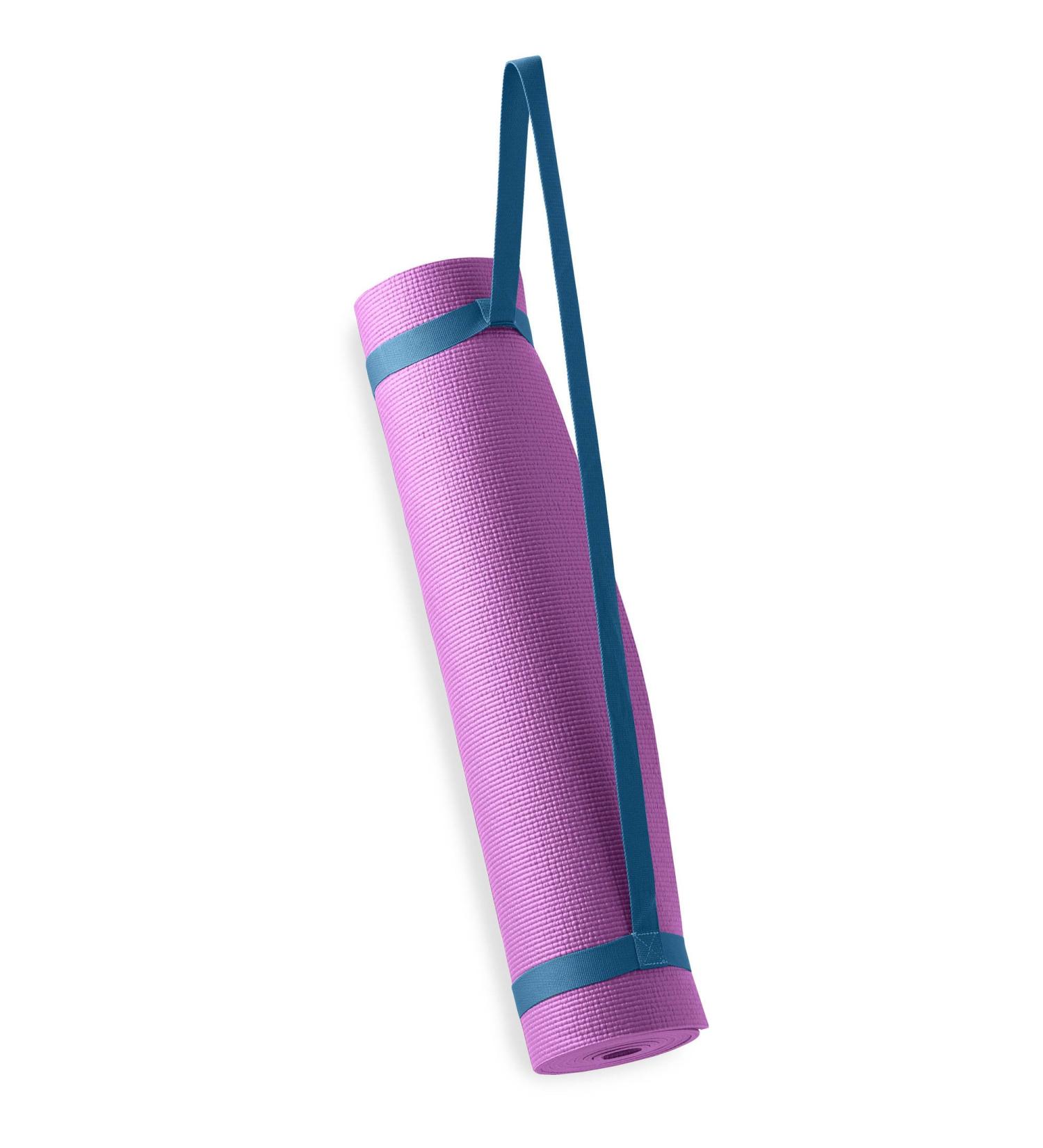 Durable Yoga Mat Sling Carrying Strap (Blue)