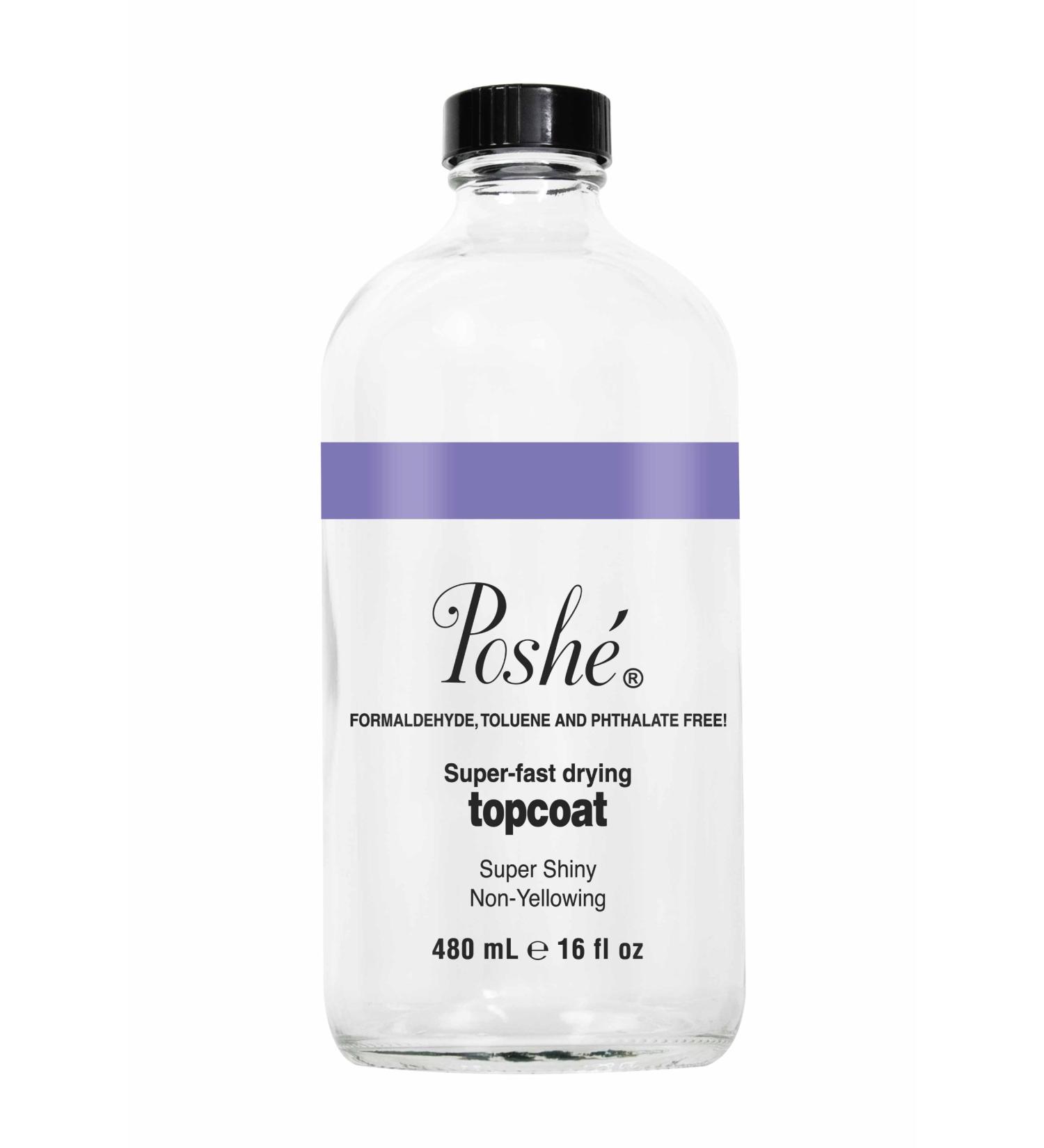Poshe Super Fast Drying Top Coat 16 Fluid Ounce