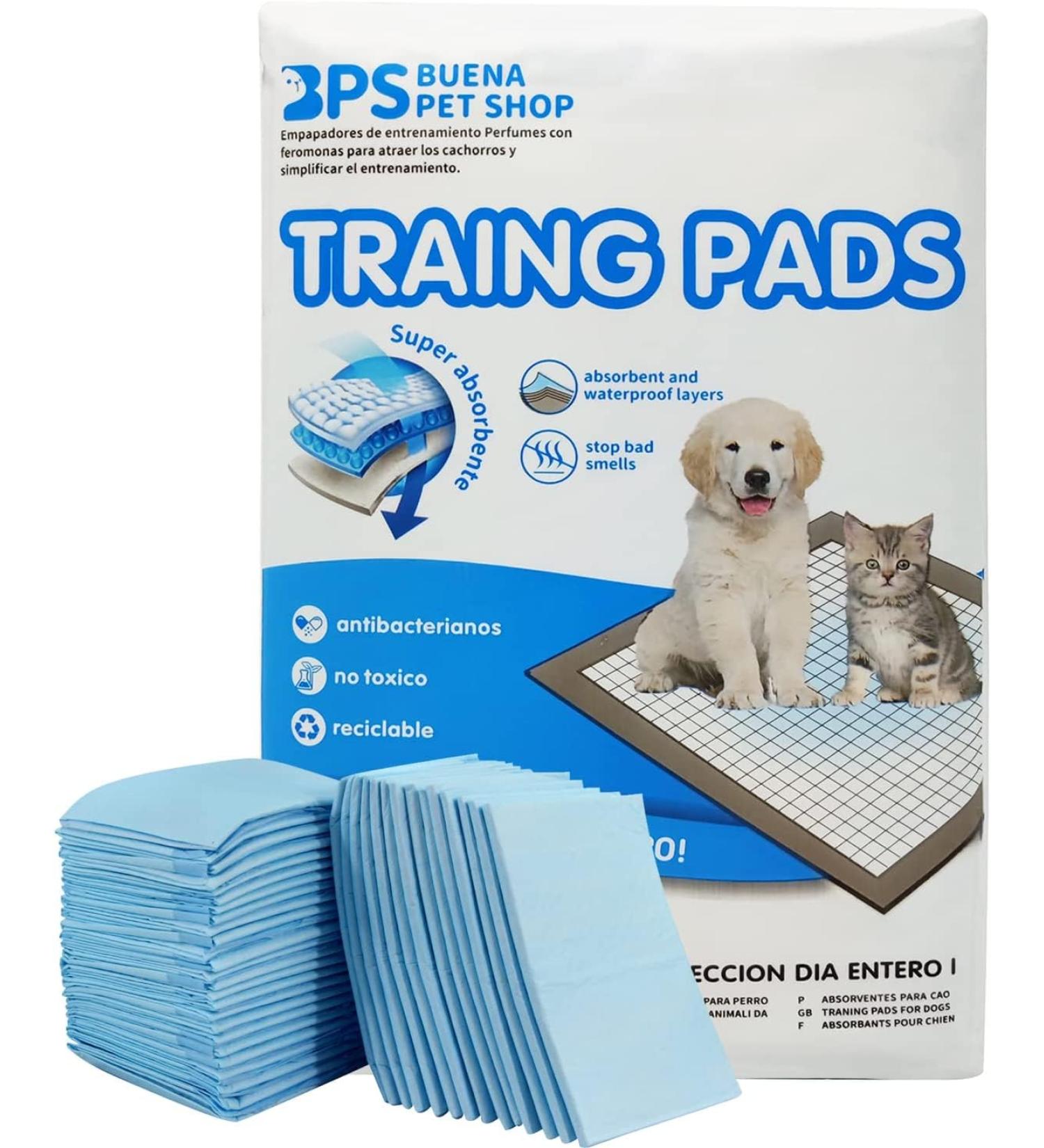 BPS 2166 & 2170 Perfumed Training Documents for Dogs & Cats - Attract Puppies & Simplify Training - 20 Pack (50 x 40 cm) - Buy Online on GoSupps.com
