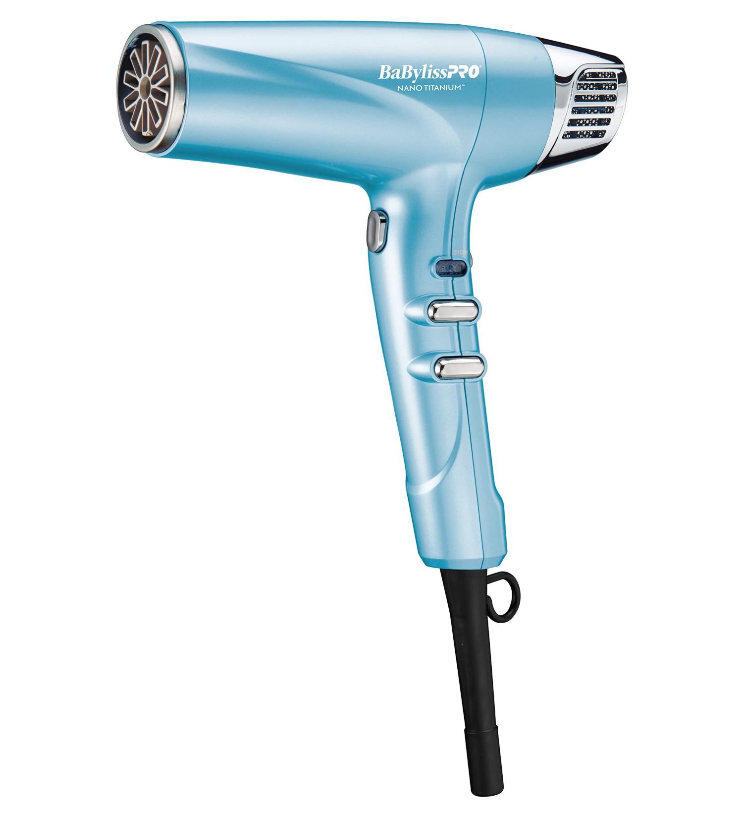 Buy BaBylissPRO Nano Titanium Hair Dryer - 2000W Professional Ionic Blow Dryer for Faster Frizz-Free Results | Global Shipping Available - Buy Online on GoSupps.com