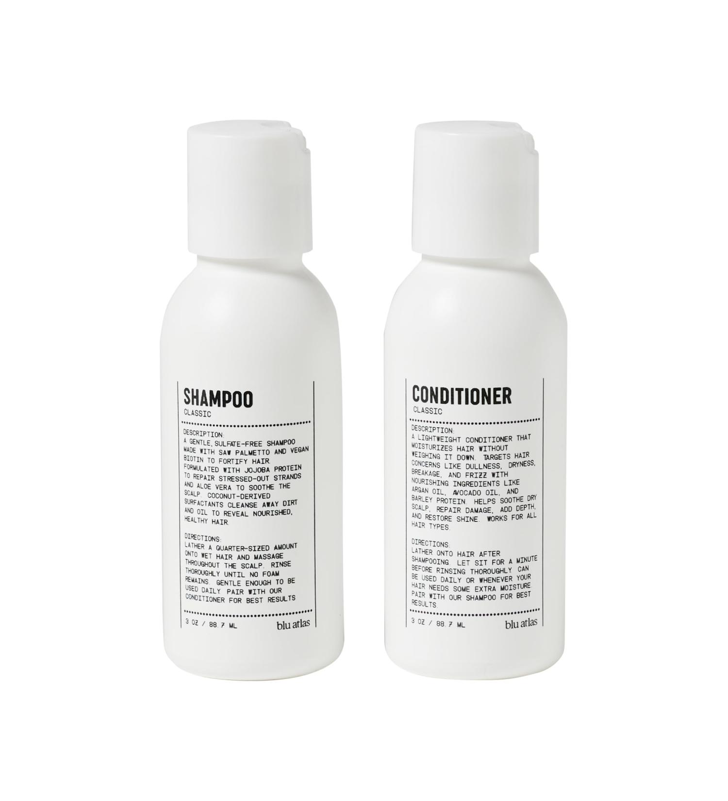 Shop Blu Atlas Travel Kit - Travel Size Shampoo & Conditioner for Men & Women - TSA Approved | Bestsellers - Buy Online on GoSupps.com