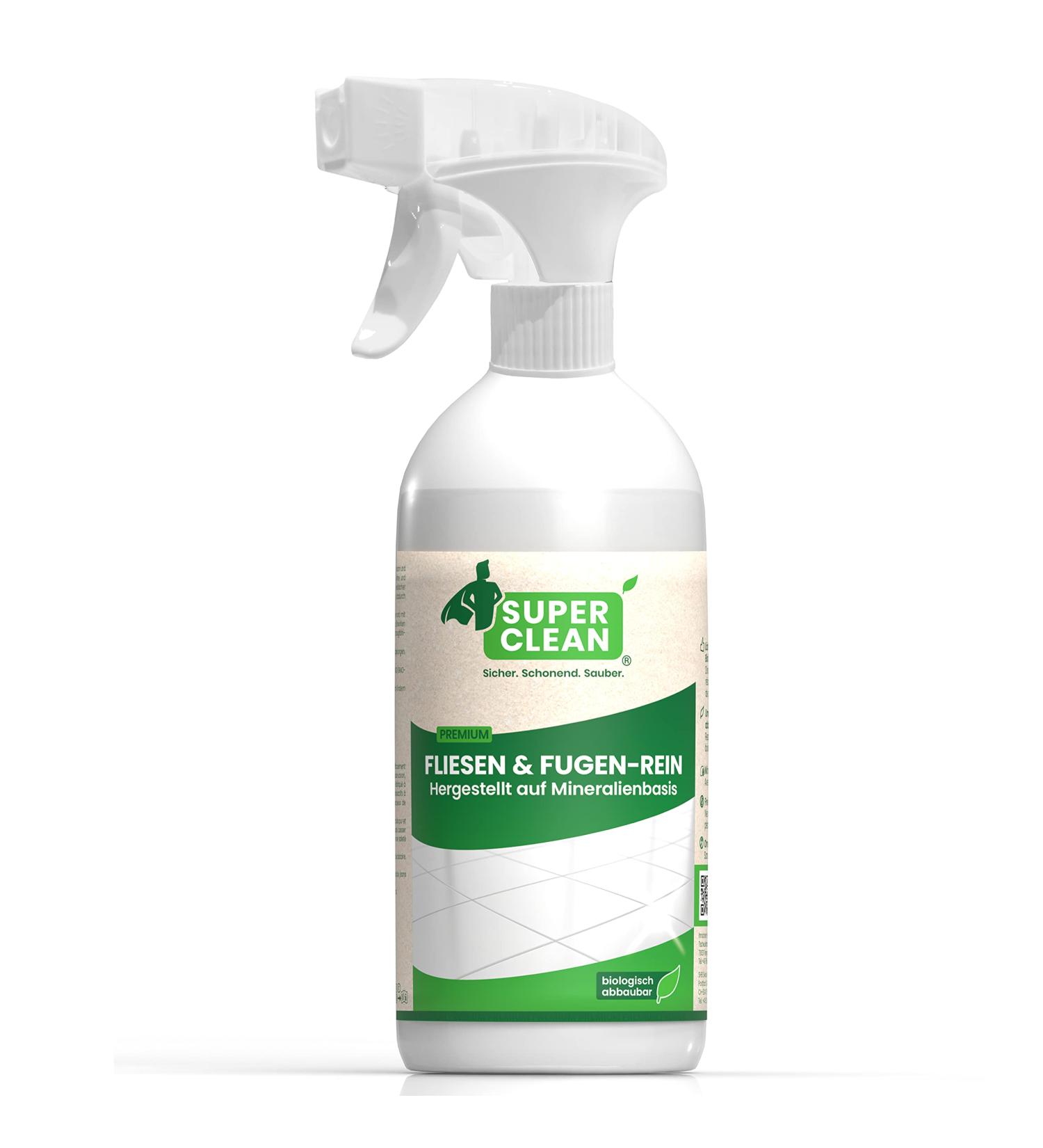 Super Clean Tile & Joint Cleaner 500ml | Eco-Friendly Solution for All Tile Types - Buy Online on GoSupps.com