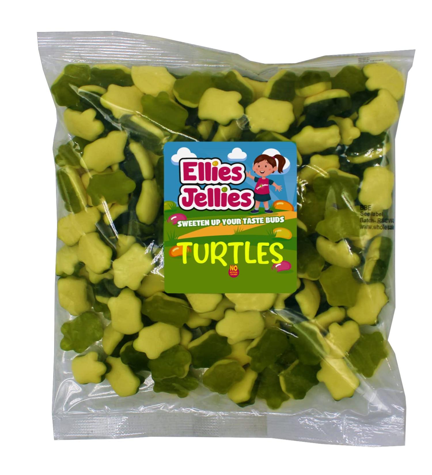 Ellies Jellies Turtles 500g Bag