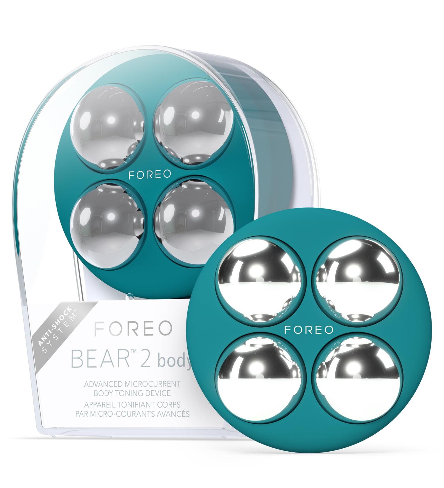 Buy FOREO BEAR 2 Anti-Cellulite Massager - Microcurrent Body Contour & Lymphatic Drainage - Enhance Skincare Absorption - International Shipping Available - Buy Online on GoSupps.com