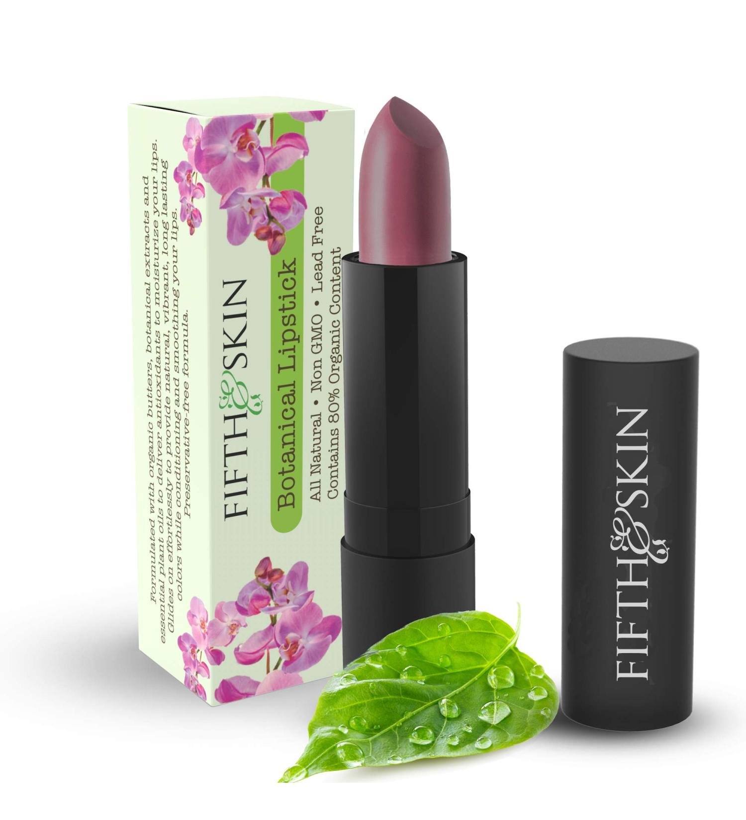 Natural Cherry Botanical Lipstick - Organic & Cruelty Free | No Parabens or Petroleum | Moisturizing & Vibrant Color - Buy Online on GoSupps.com