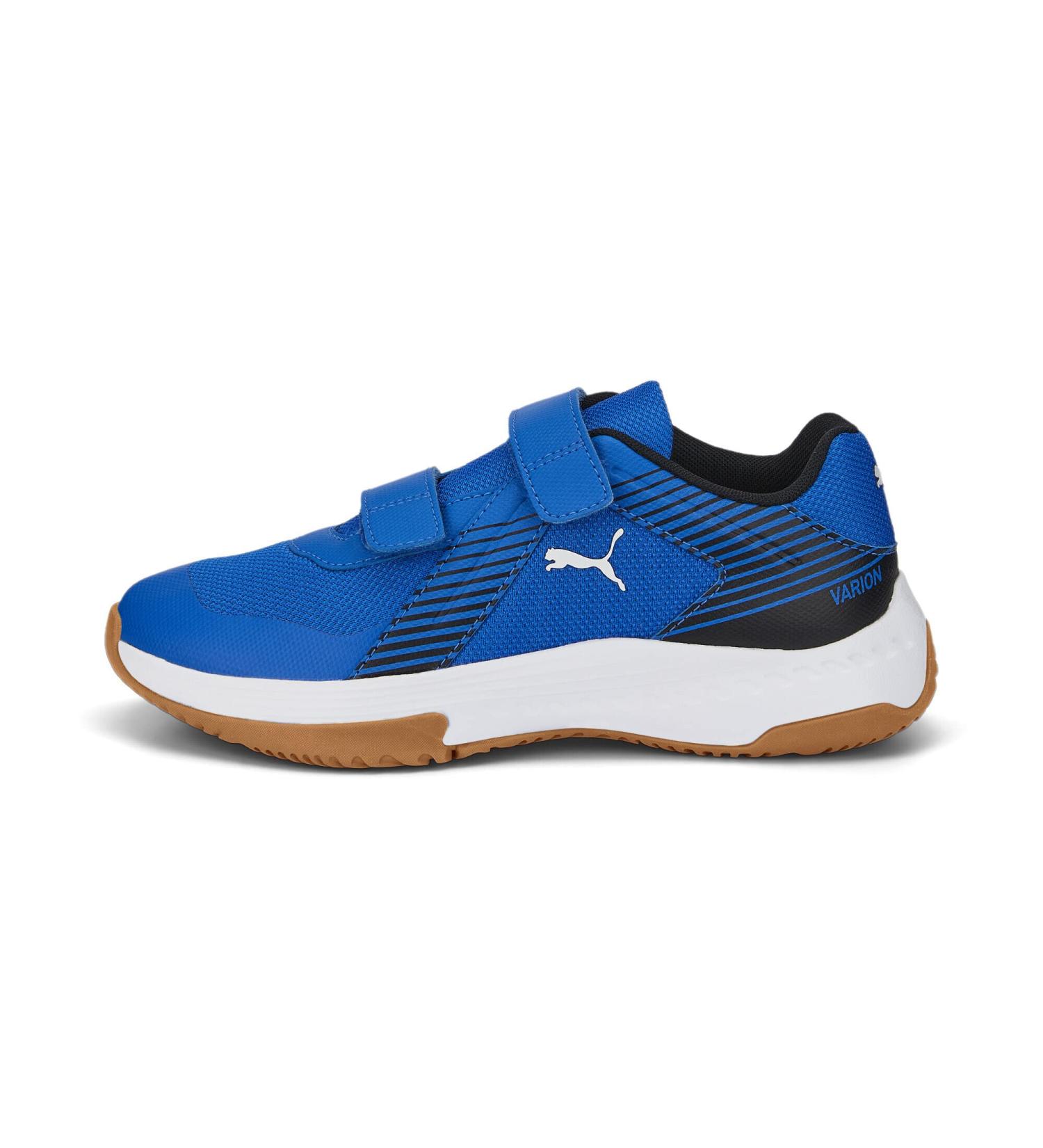 PUMA Unisex Kinder Varion V Jr Hallenturnschuh 28 EU - Puma Royal & White Gum | International Shipping Available - Buy Online on GoSupps.com