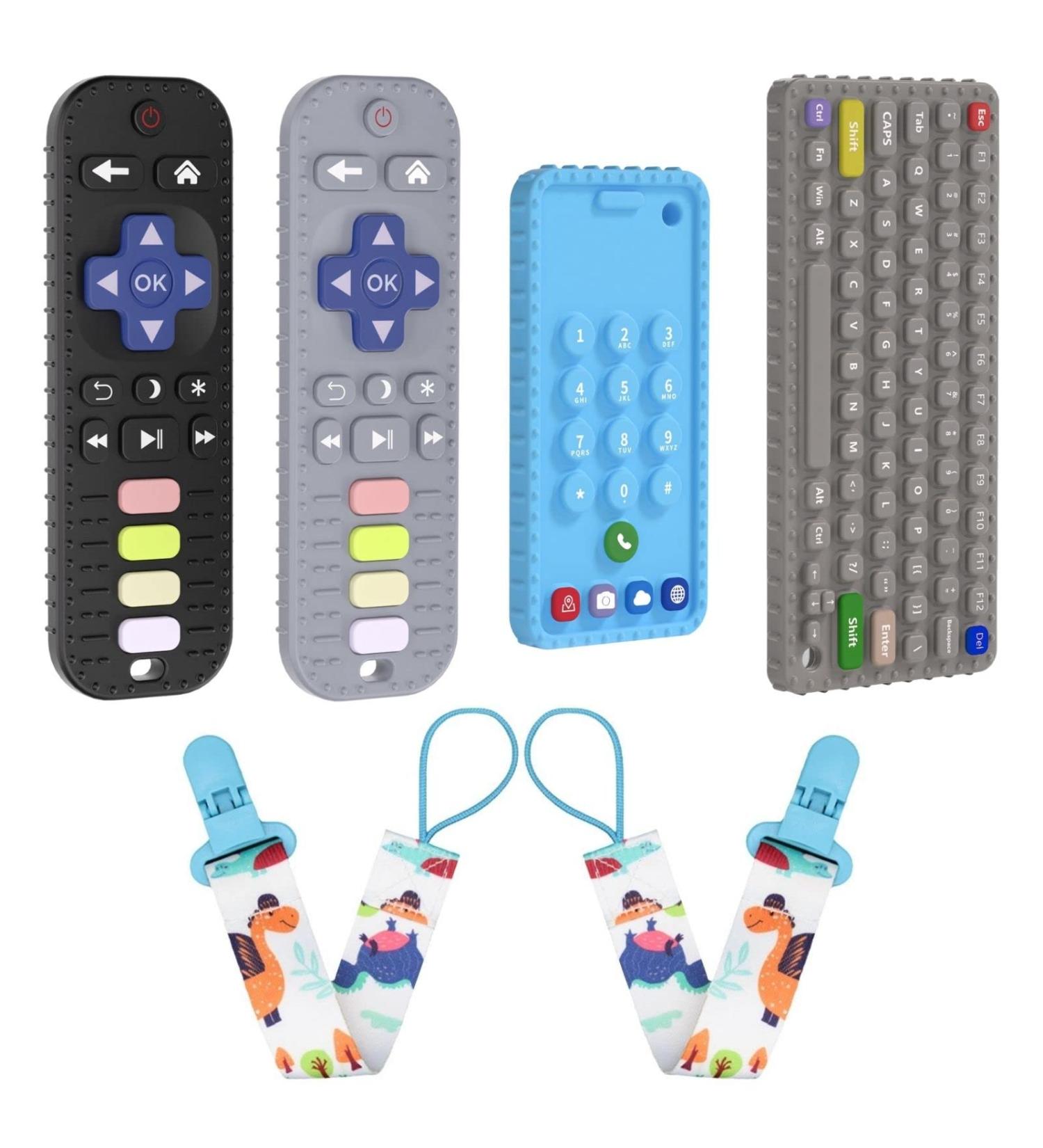 JIECH Remote Teether Toys & Phone Teether Toys for Babies - Safe and Fun Teethers - Buy Online on GoSupps.com