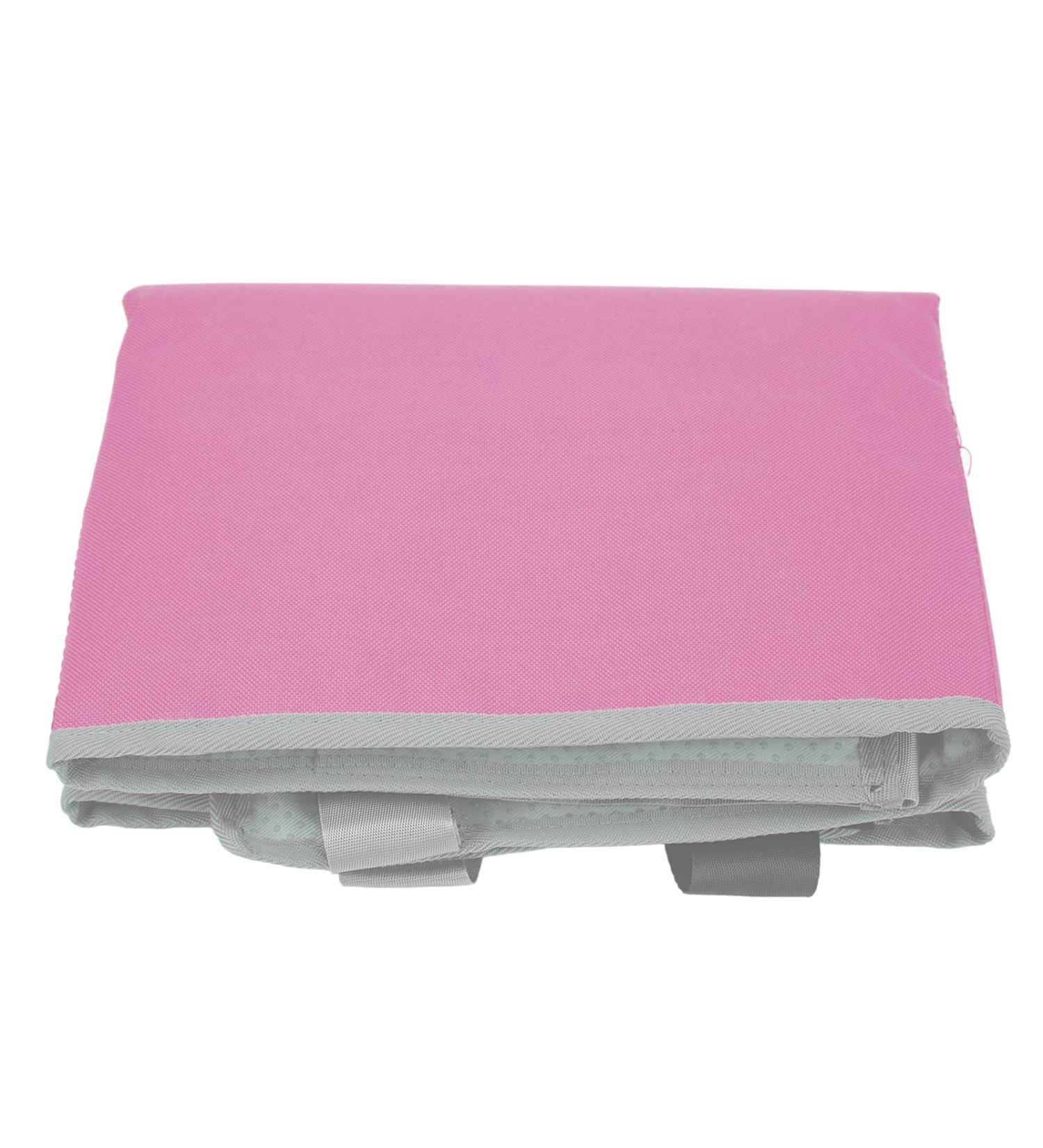 Buy Hzyyier Aircraft Footrest - Comfortable Foldable Oxford Fabric Seat Extension with Storage Bag for Travel - Pink - Buy Online on GoSupps.com