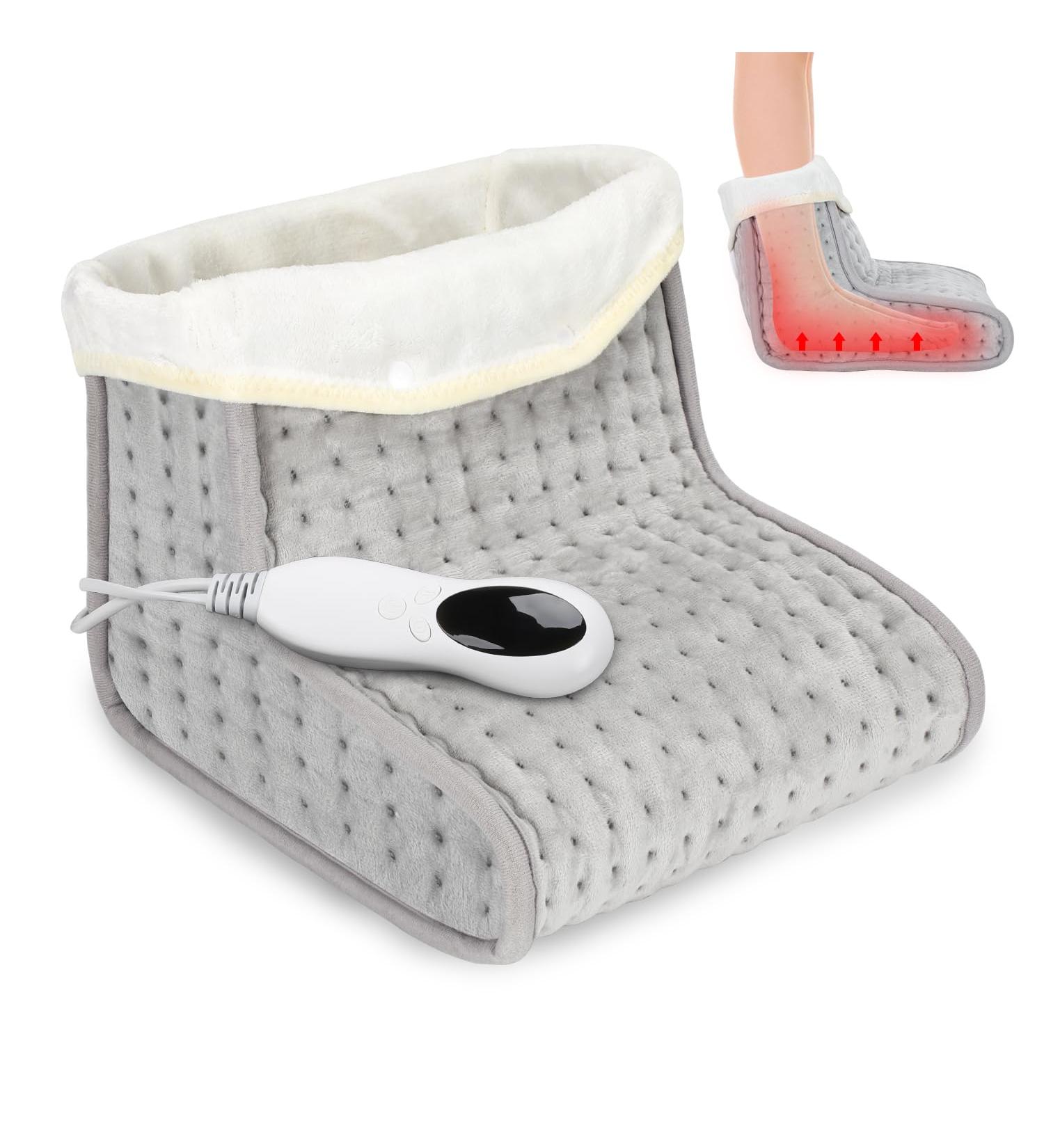 Sunwelt Foot Warmers - Washable 10 Temperature Levels 45/90/120 Min Timer Electrical Heating for Up to Size 46 - Ideal for Home & Office - Buy Online on GoSupps.com