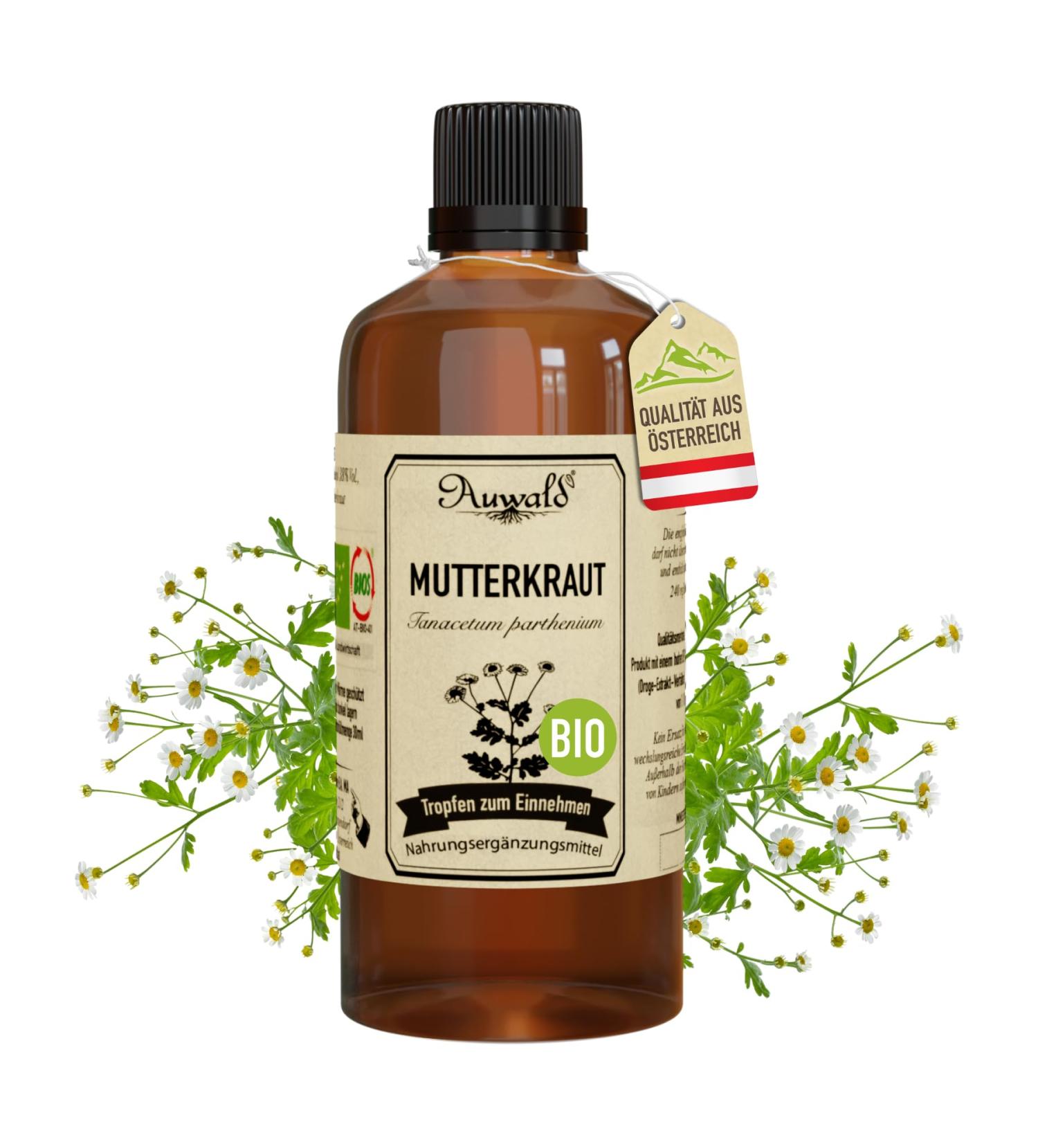 Buy Organic Motherwort Drops (Extract Essence Tincture) - Auwald | International Shipping Available - Buy Online on GoSupps.com