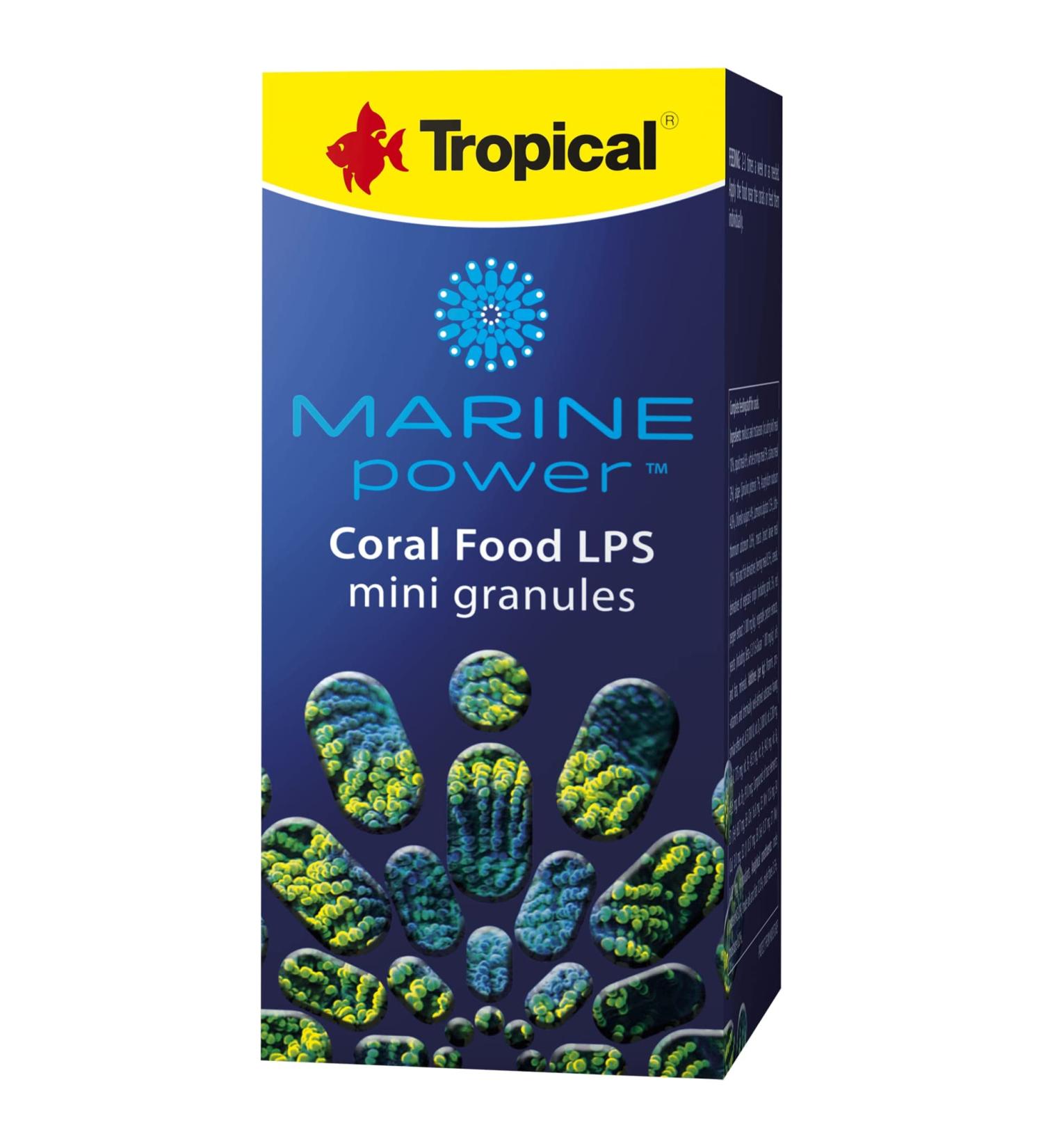 Tropical Marine Power Coral Food LPS Mini GRANULES 100ml / 70g - Food with algae and crustaceans for corals