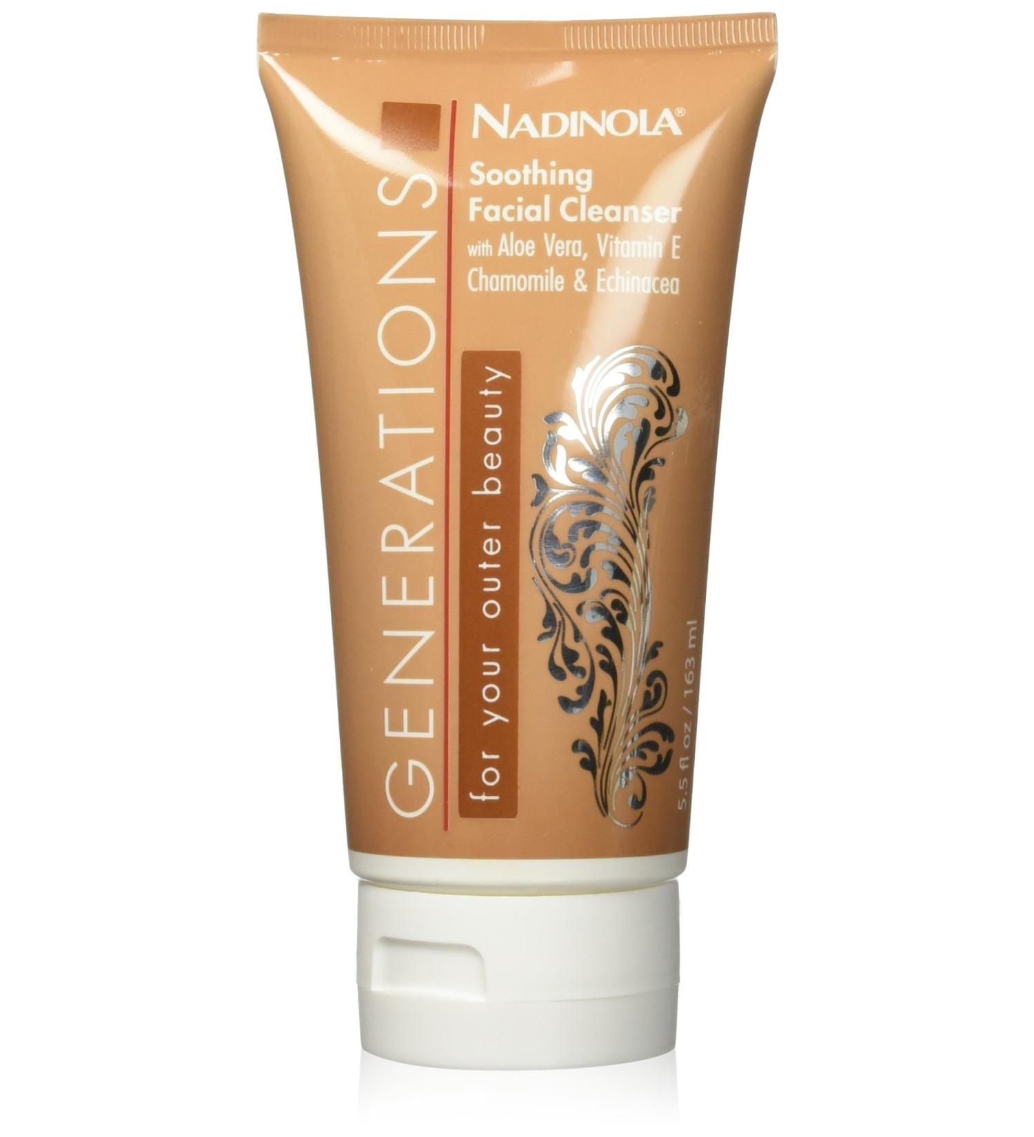 Nadinola Generations Soothing Facial Cleanser 5.5 oz - Gentle Skincare for All Skin Types | International Shipping Available - Buy Online on GoSupps.com