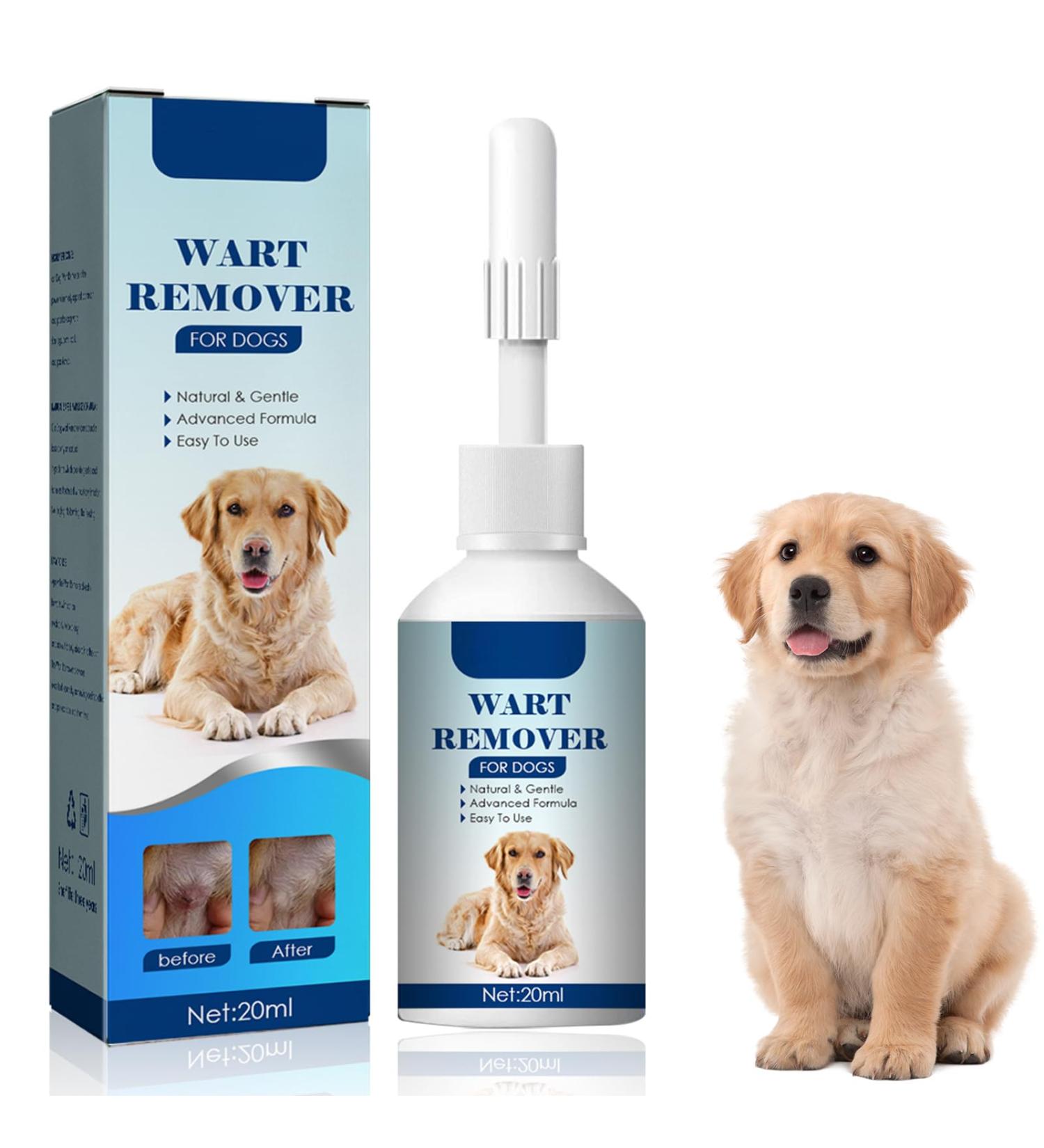 Wart Remover for Dog - Dog Wart Remover - Dog Skin Tags Dog Wart Remover - Skin Tag Removal Dog - Strong Warts Remover Dogs - Warts Removal Treatment - No Harm - Natural Ingredients (1) - Buy Online on GoSupps.com