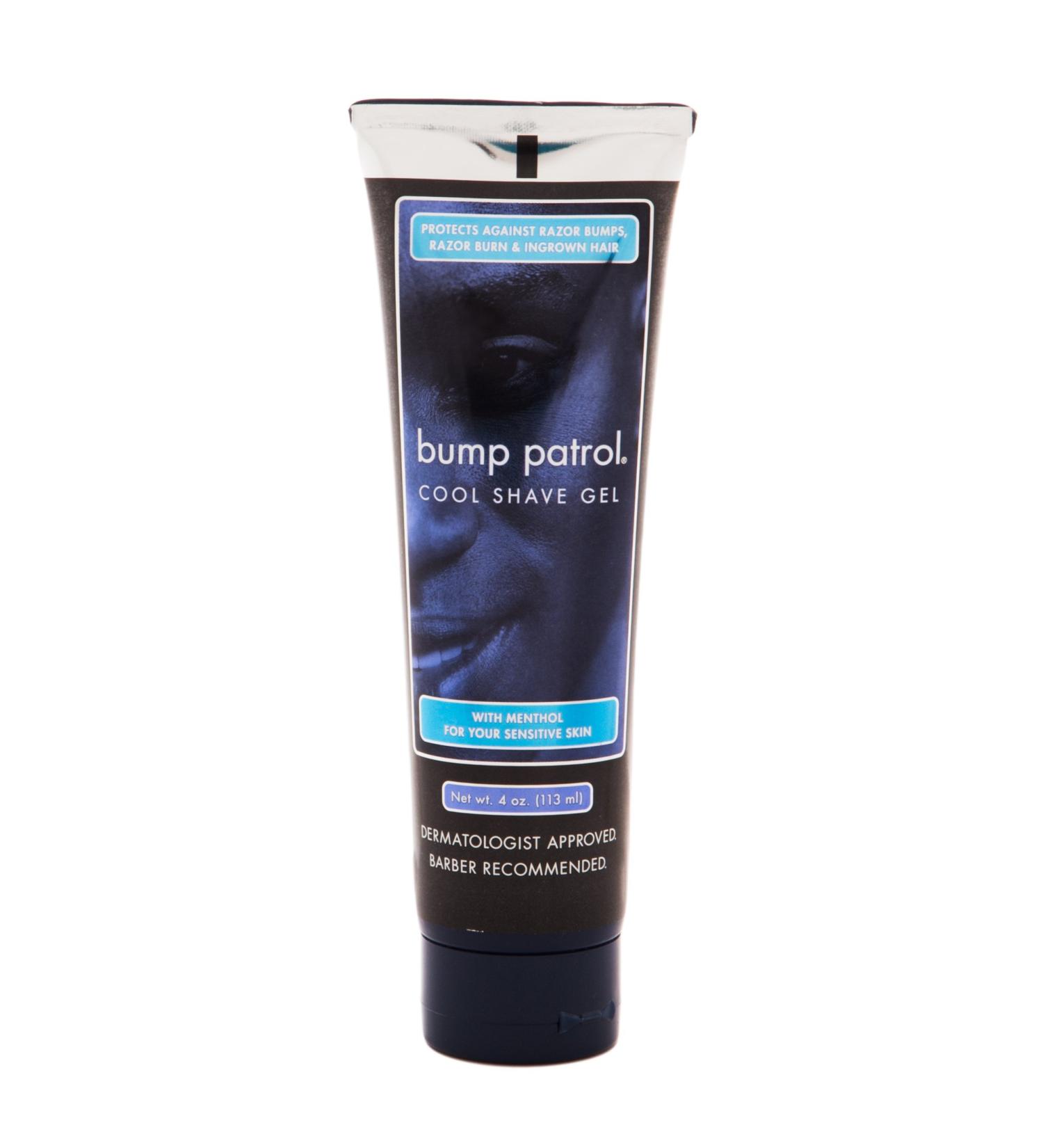 Bump Patrol Cool Shave Gel 4oz - Soothes Sensitive Skin | Fast International Shipping - Buy Online on GoSupps.com