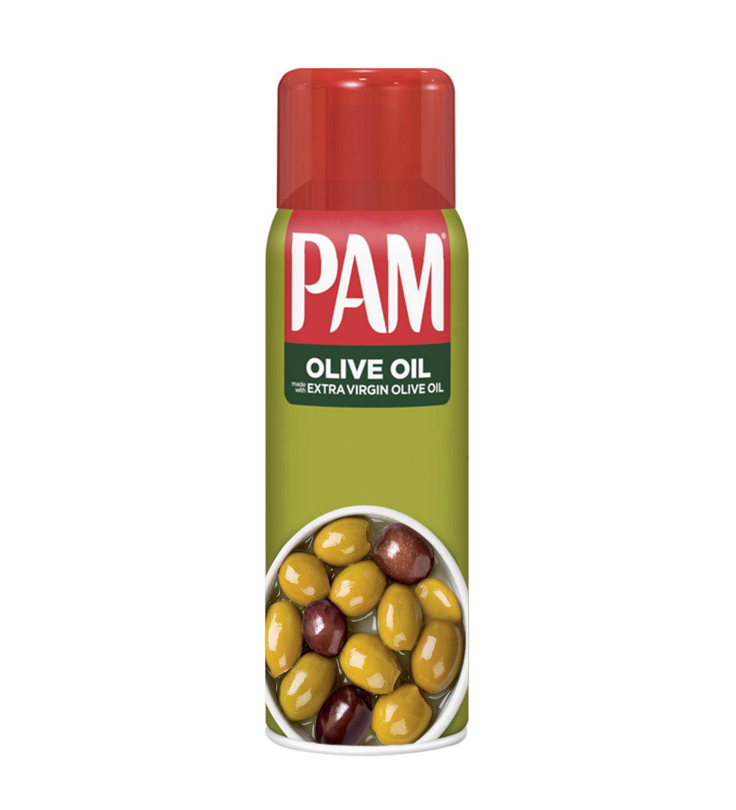 Pam Cooking Spray 100% Extra Virgin Olive Oil 5 oz - Non-Stick Cooking Solution - Buy Online on GoSupps.com