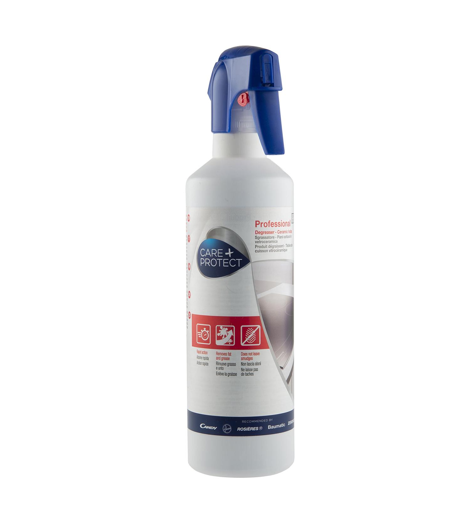 CARE + PROTECT Universal Degreaser Induction Hobs Quick Action Removes Dirt and Stains 500ml
