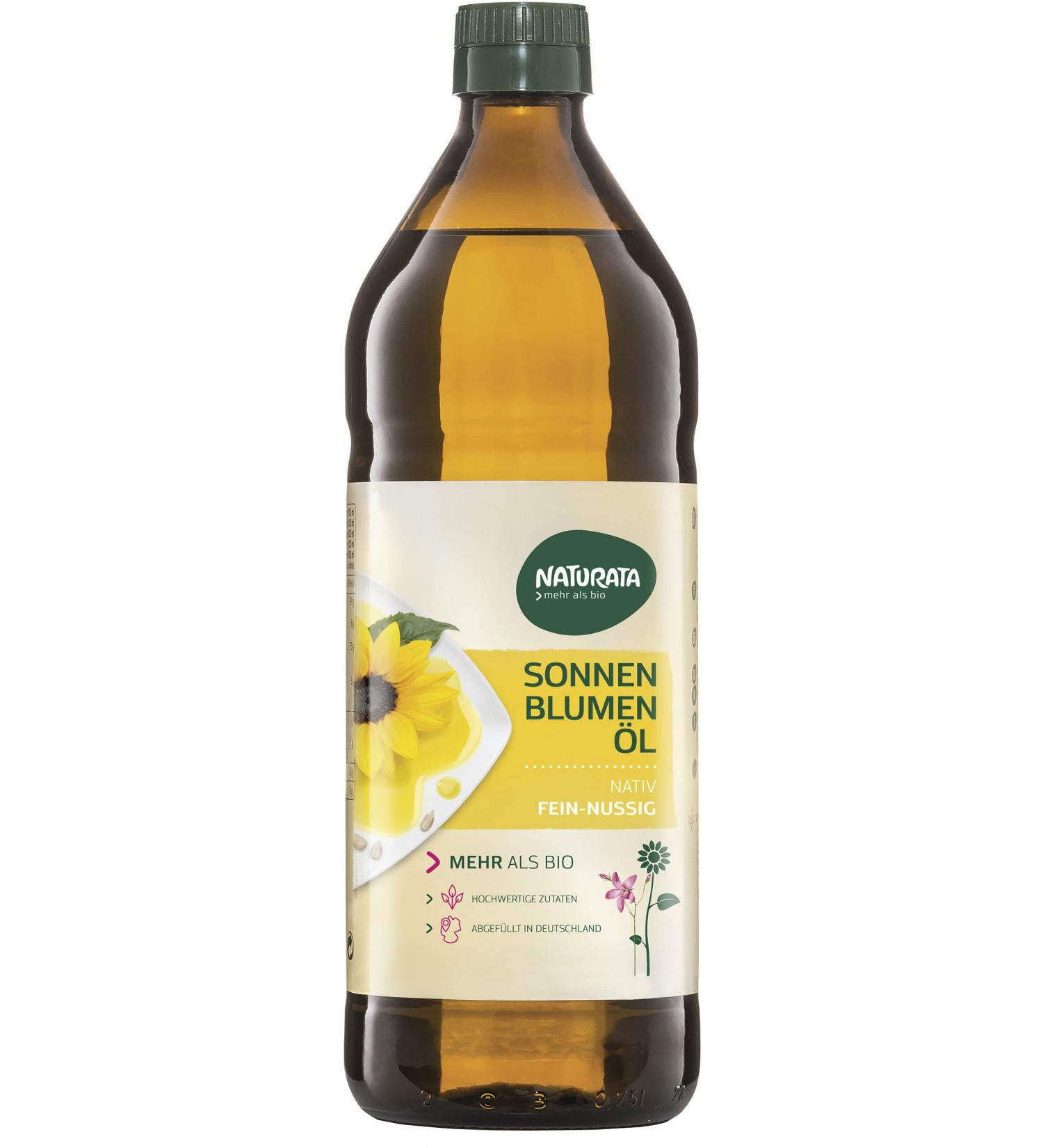Naturata Organic Virgin Sunflower Oil (6 x 750 ml) 750 ml (pack of 6)