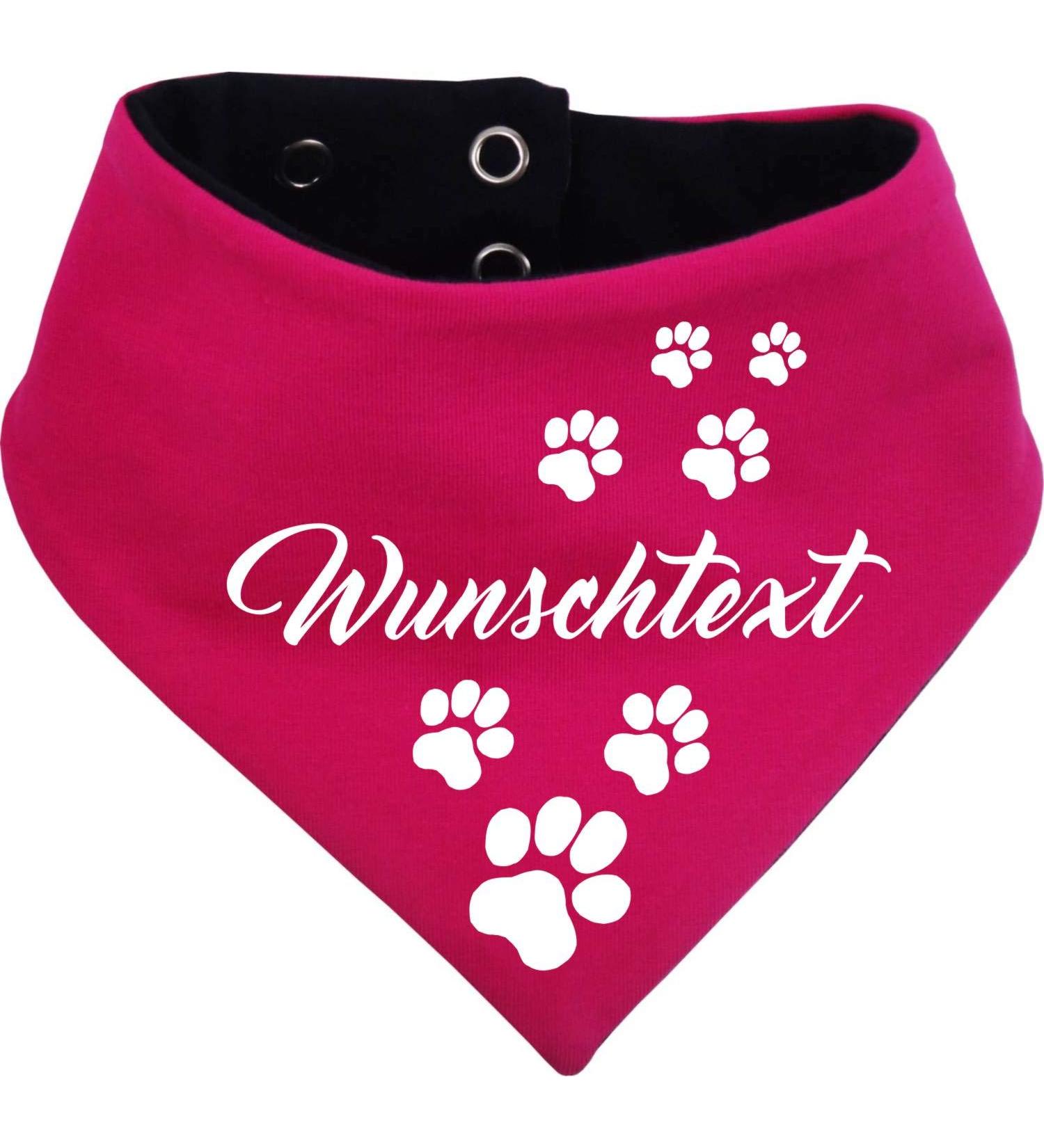 Multicolor Adjustable Dog Collar - Pink & Navy (45-52 cm) | Bilateral Design for Comfort - Buy Online on GoSupps.com