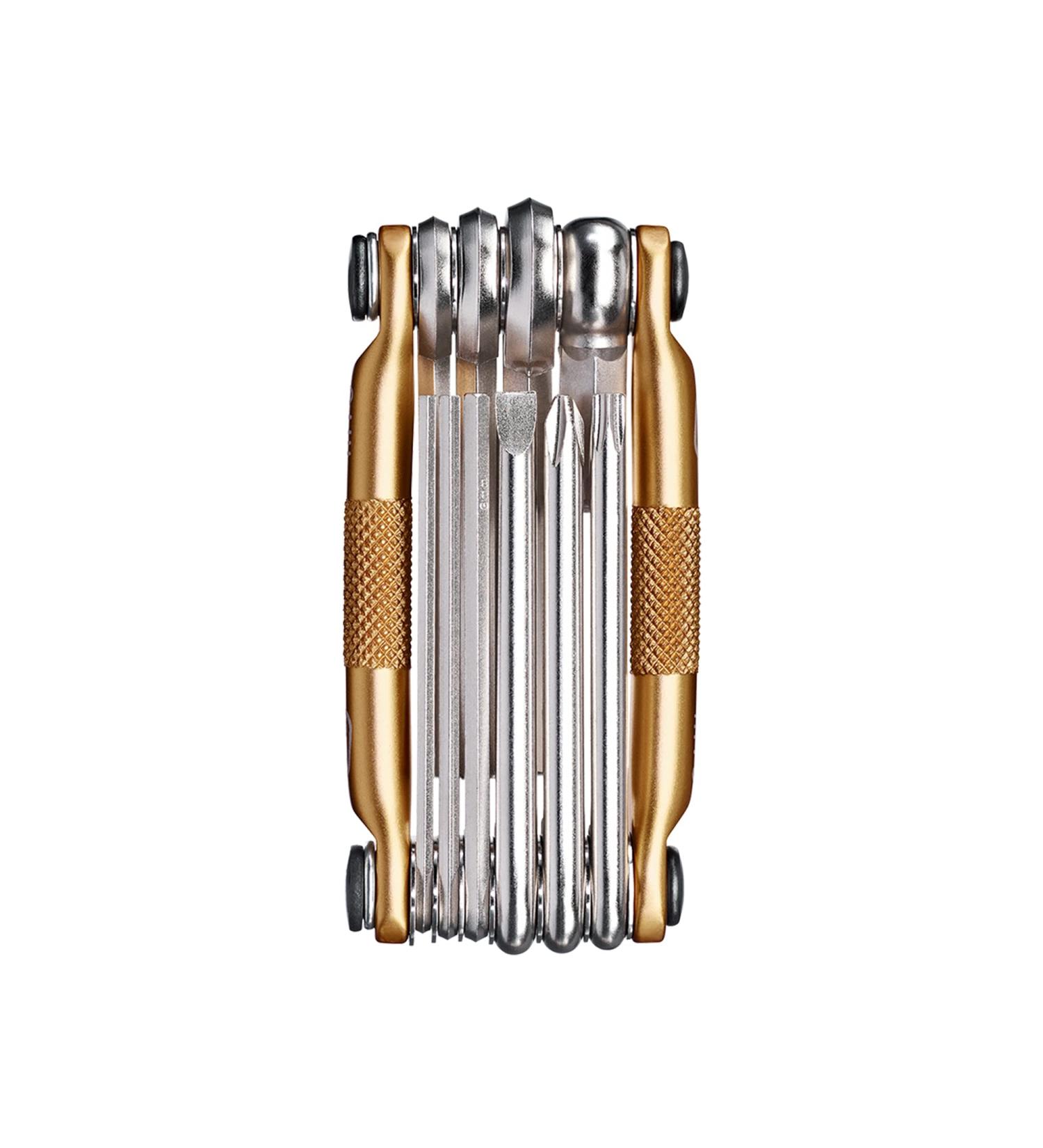 Crankbrothers M10 Multi-Tool with Case - Gold | Essential Bike Toolkit - Buy Online on GoSupps.com