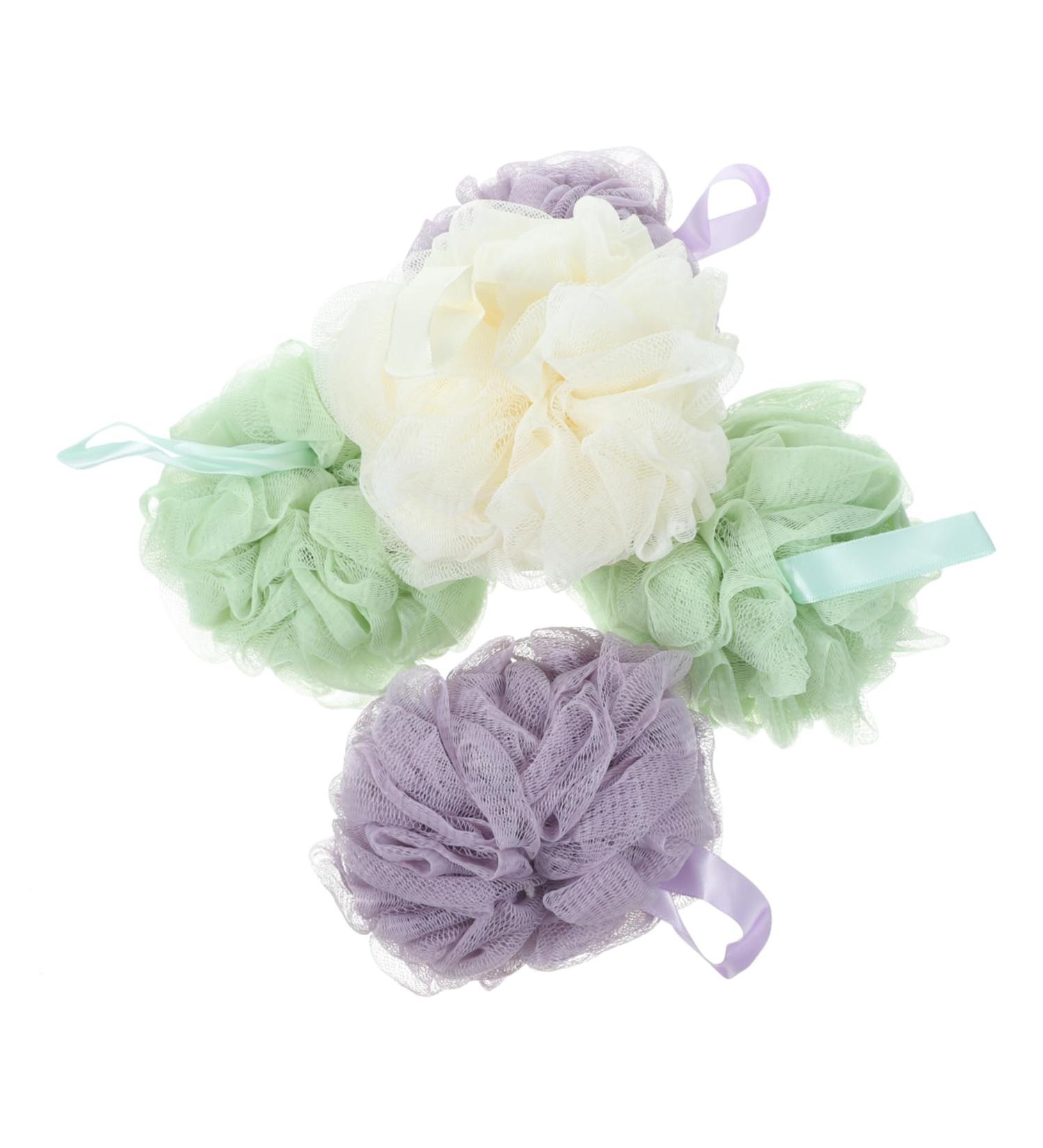 5 Pcs Bubble Making Bath Balls - Essential Bathroom Accessories for Perfect Bubbles & Relaxation - Buy Online on GoSupps.com