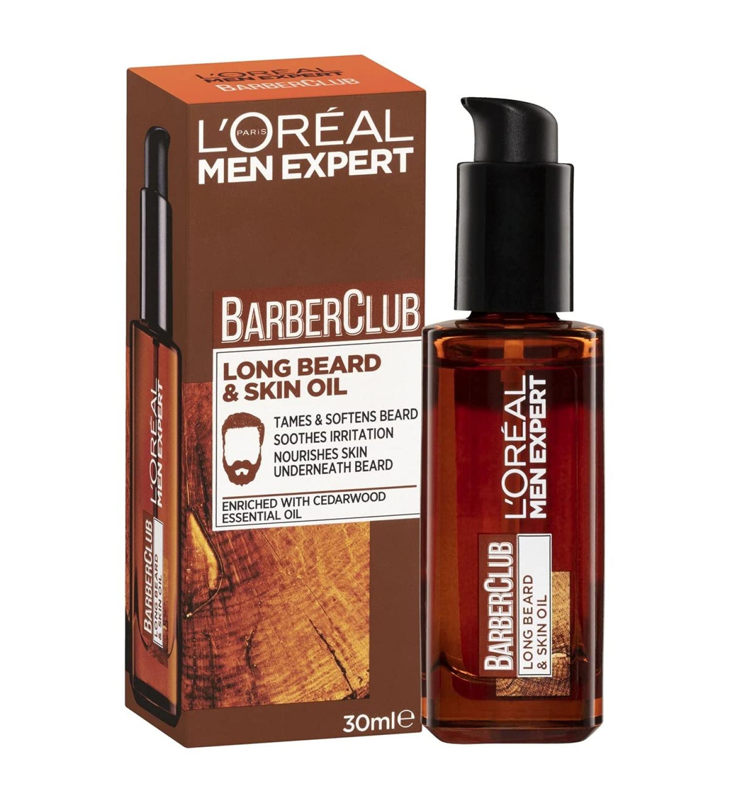  L'Oreal Paris Men Expert L'Or al Paris Men Expert Barber Club Long Beard & Skin Oil - Buy Online on GoSupps.com