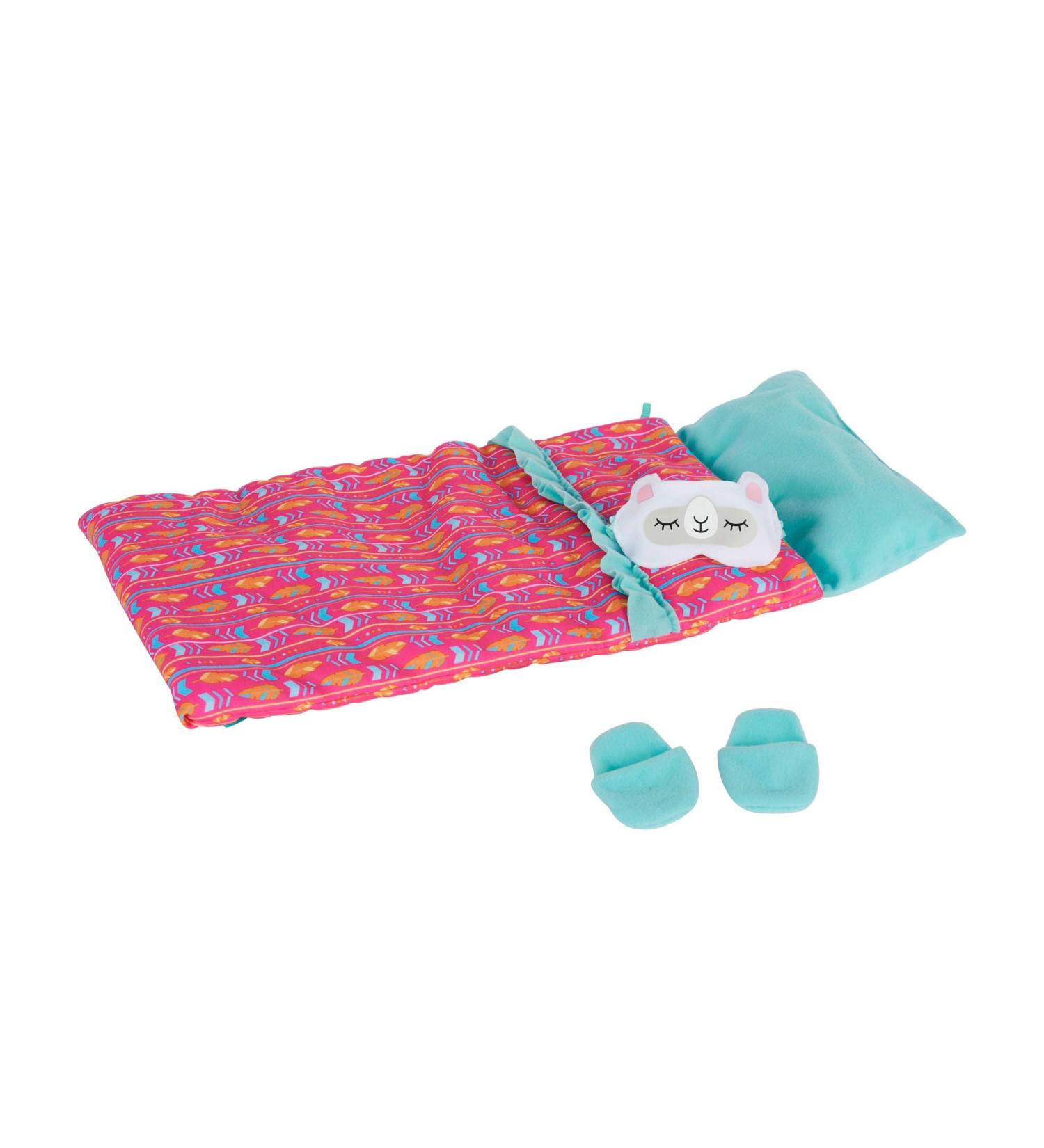 My Life As 18 Doll Pink Sleeping Bag Set - Includes Eye Mask and Slippers - Buy Online on GoSupps.com